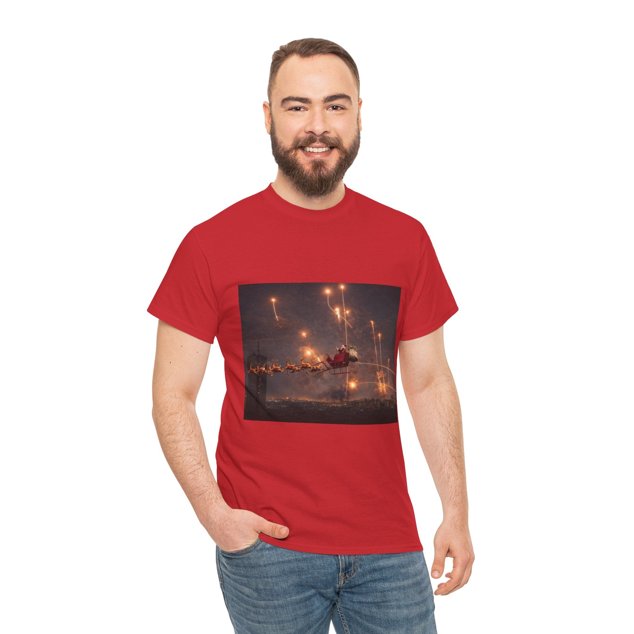 Santa x Iron Dome - T-Shirt