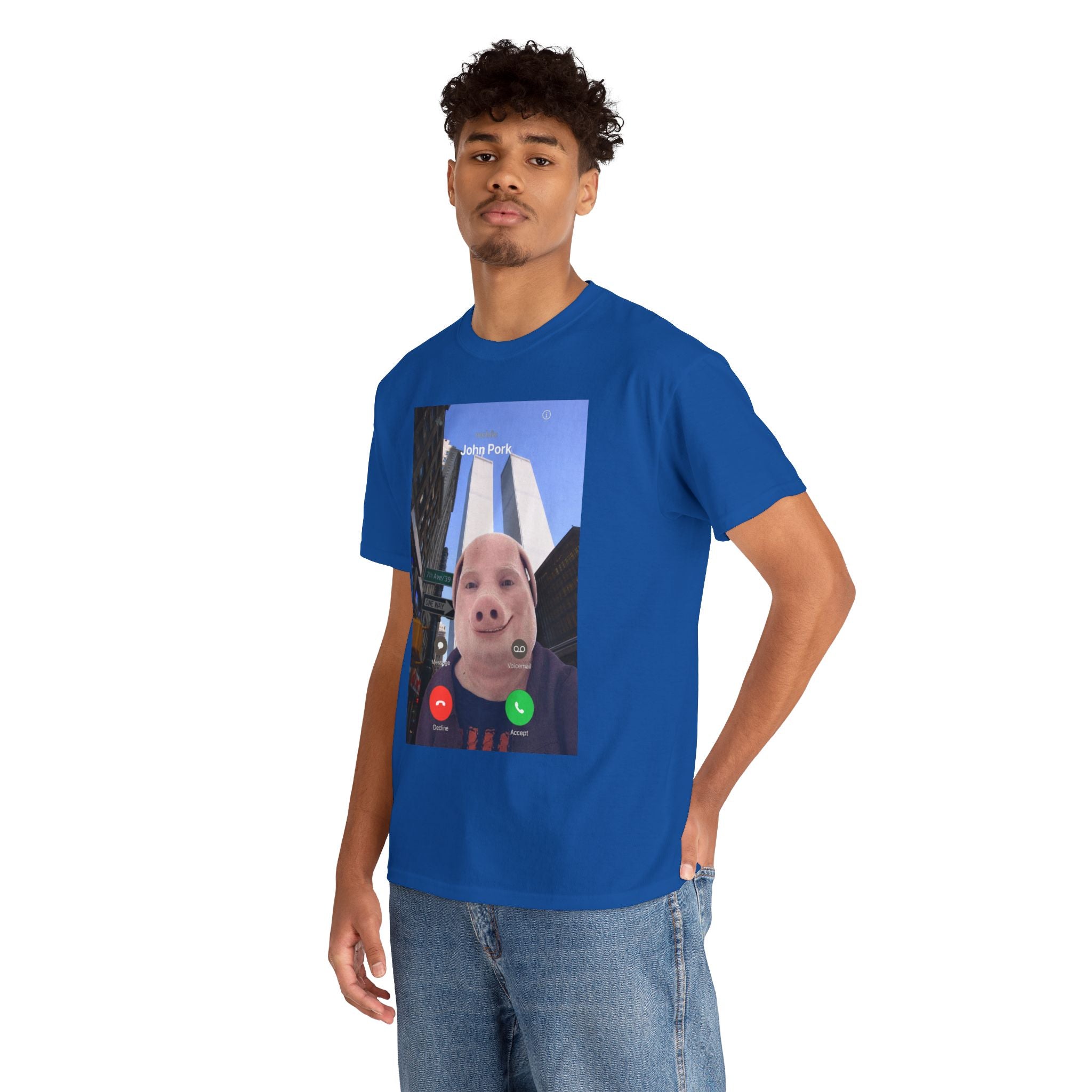 John Pork in New York - T-Shirt