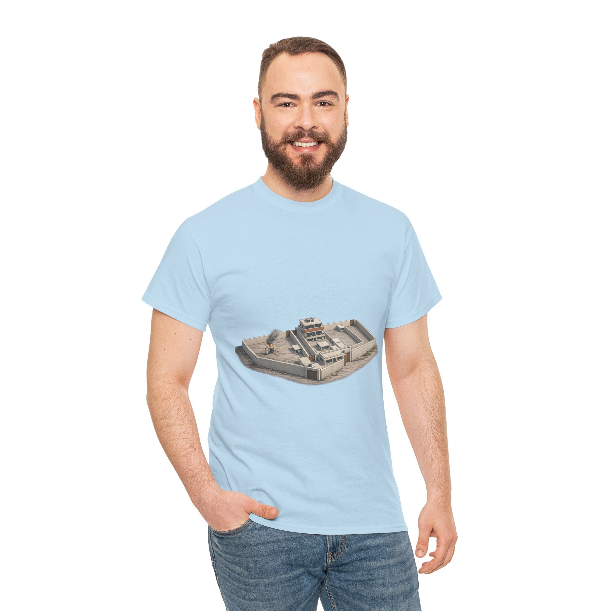 Abbottabad Compound Illustration - T-Shirt