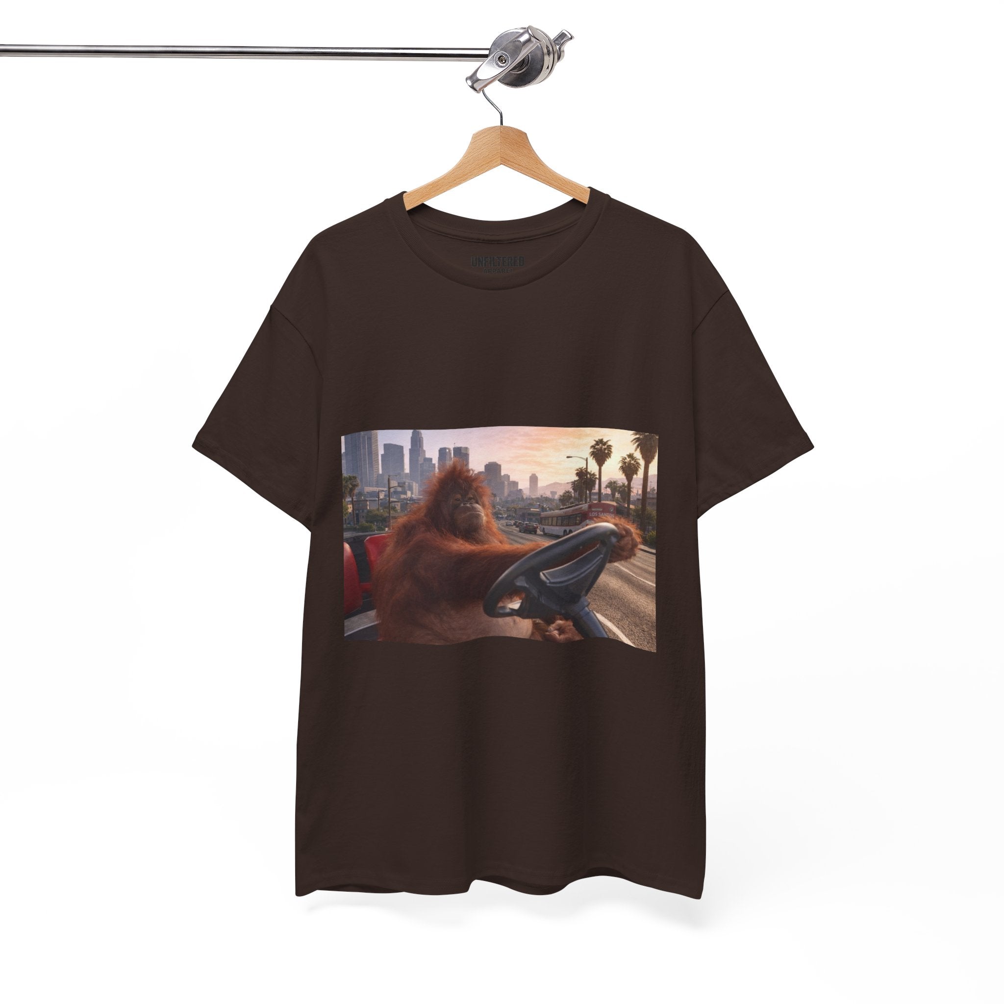 Orangutan Driving Los Santos - T-Shirt