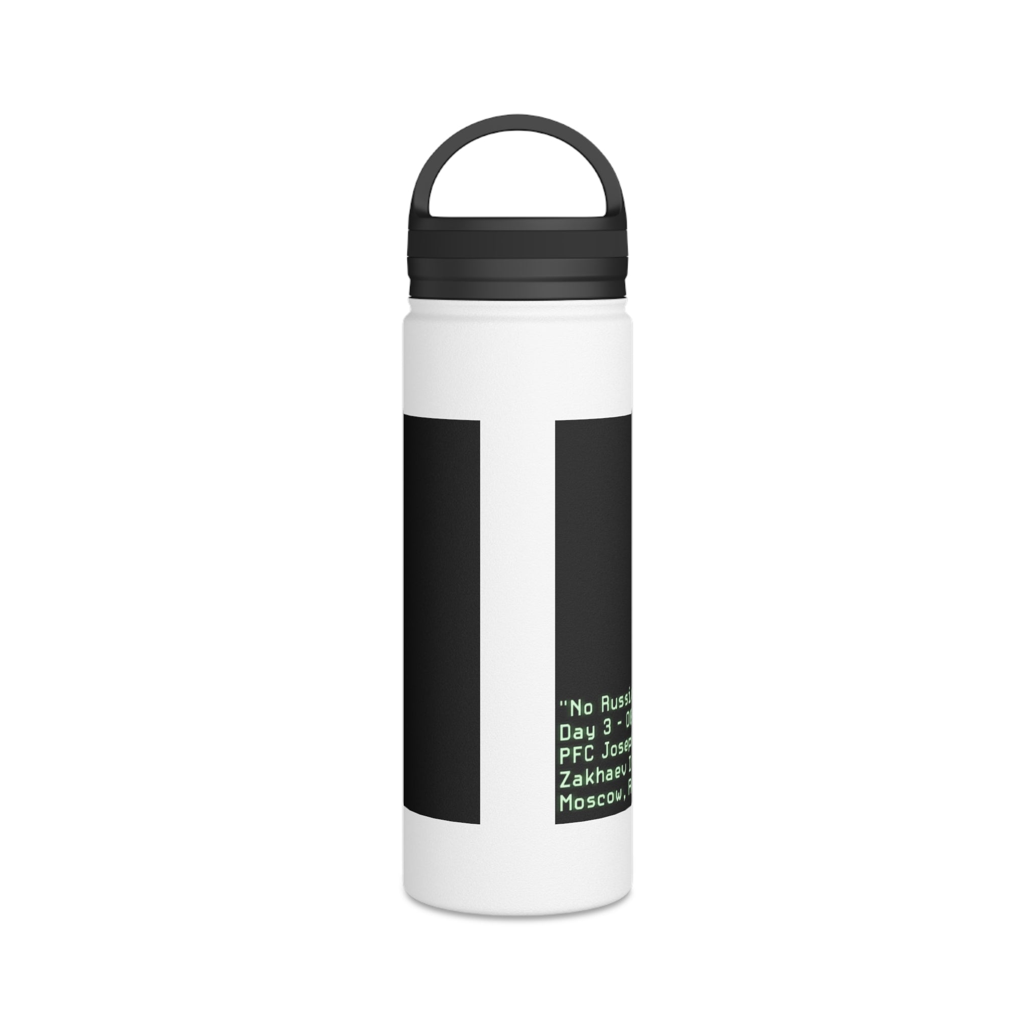 No Russian Stainless Steel Bottle