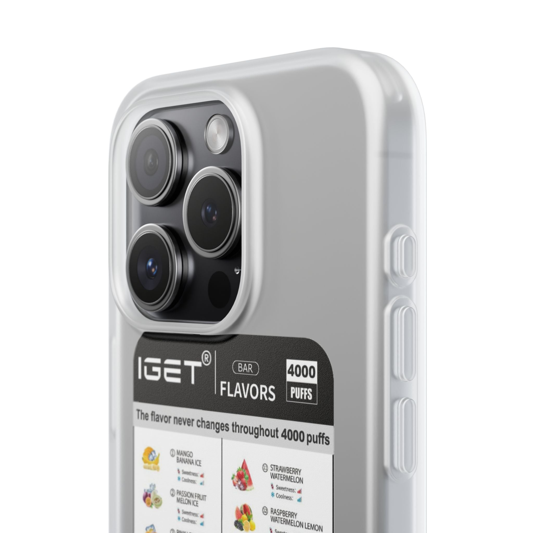 Vape Menu - Flexi Case