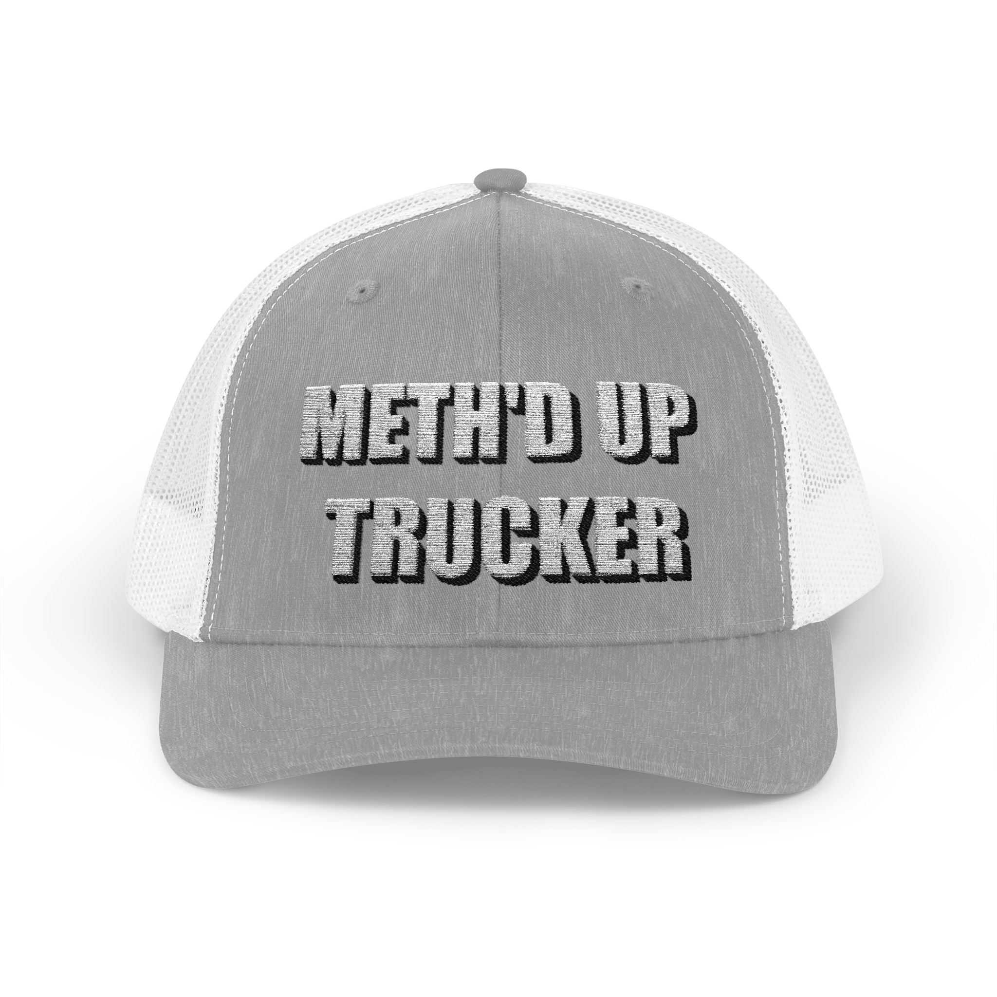 Meth'd Up Trucker Cap - Funny Trucker Hat for Truckers & Drivers