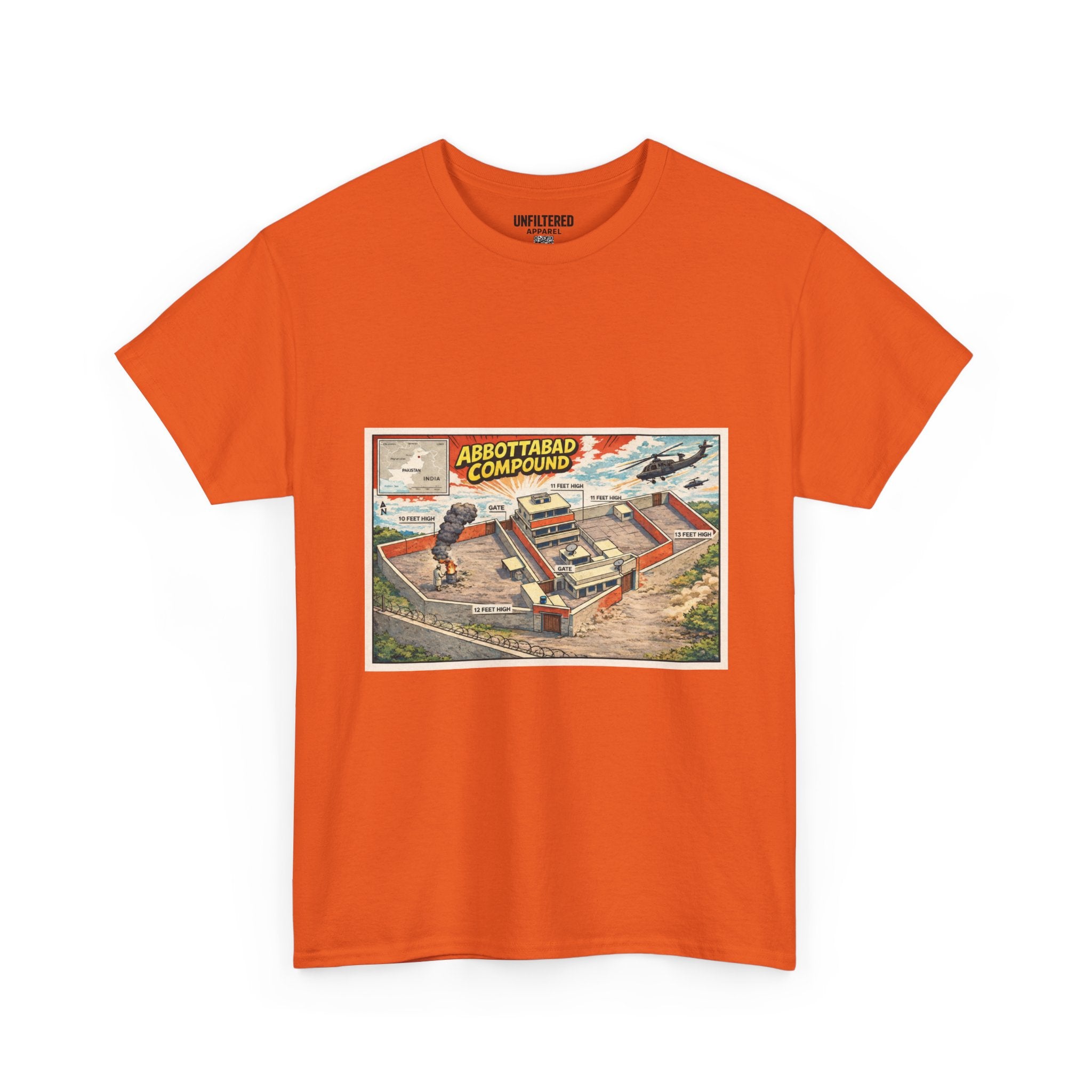 Abbottabad Compound Comic - T-Shirt