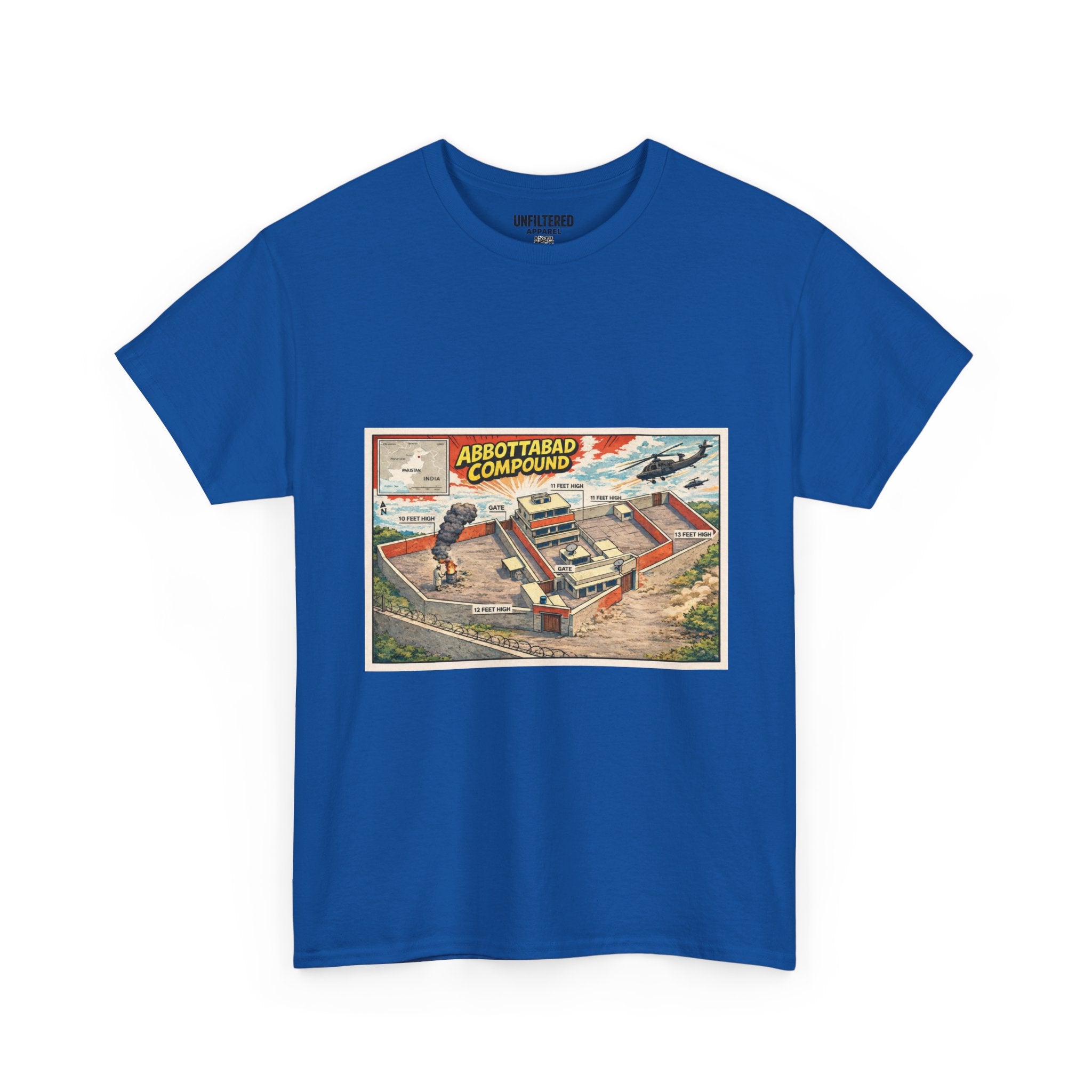 Abbottabad Compound Comic - T-Shirt
