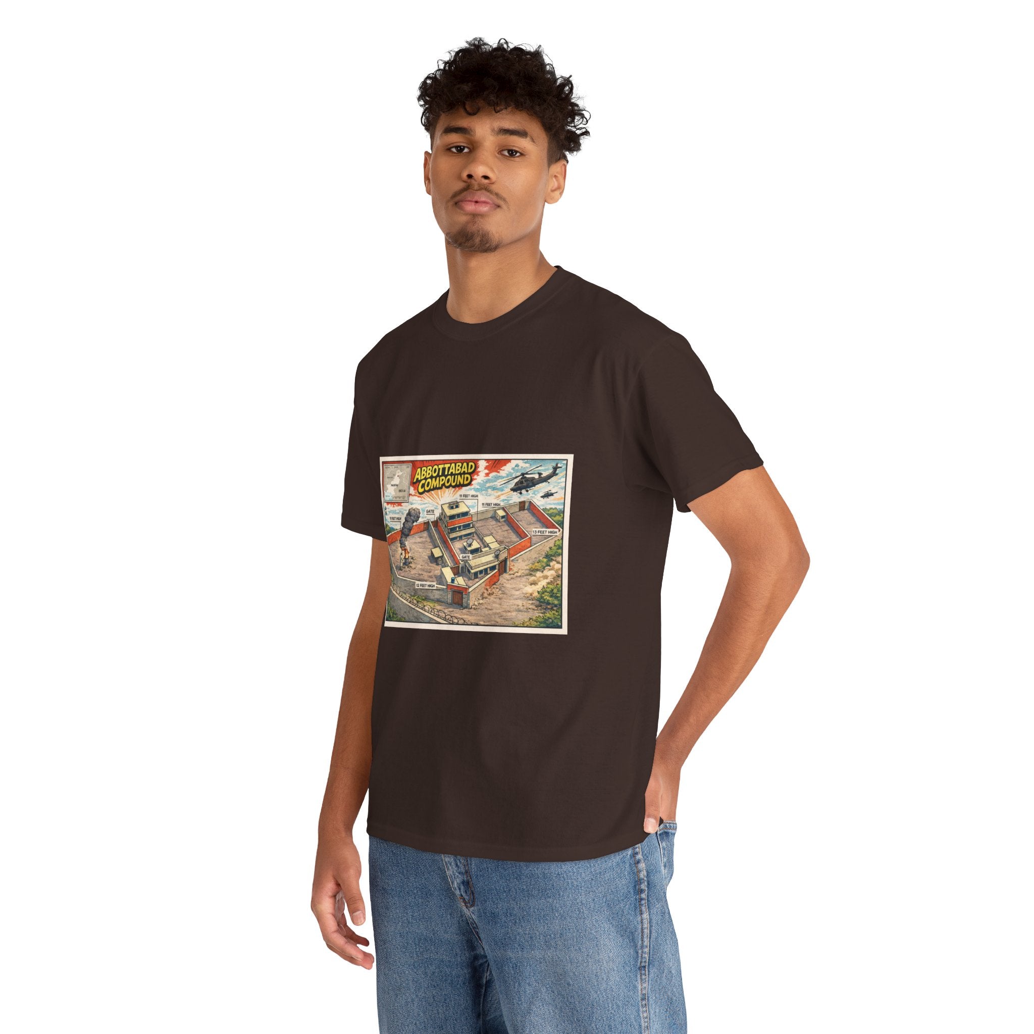 Abbottabad Compound Comic - T-Shirt