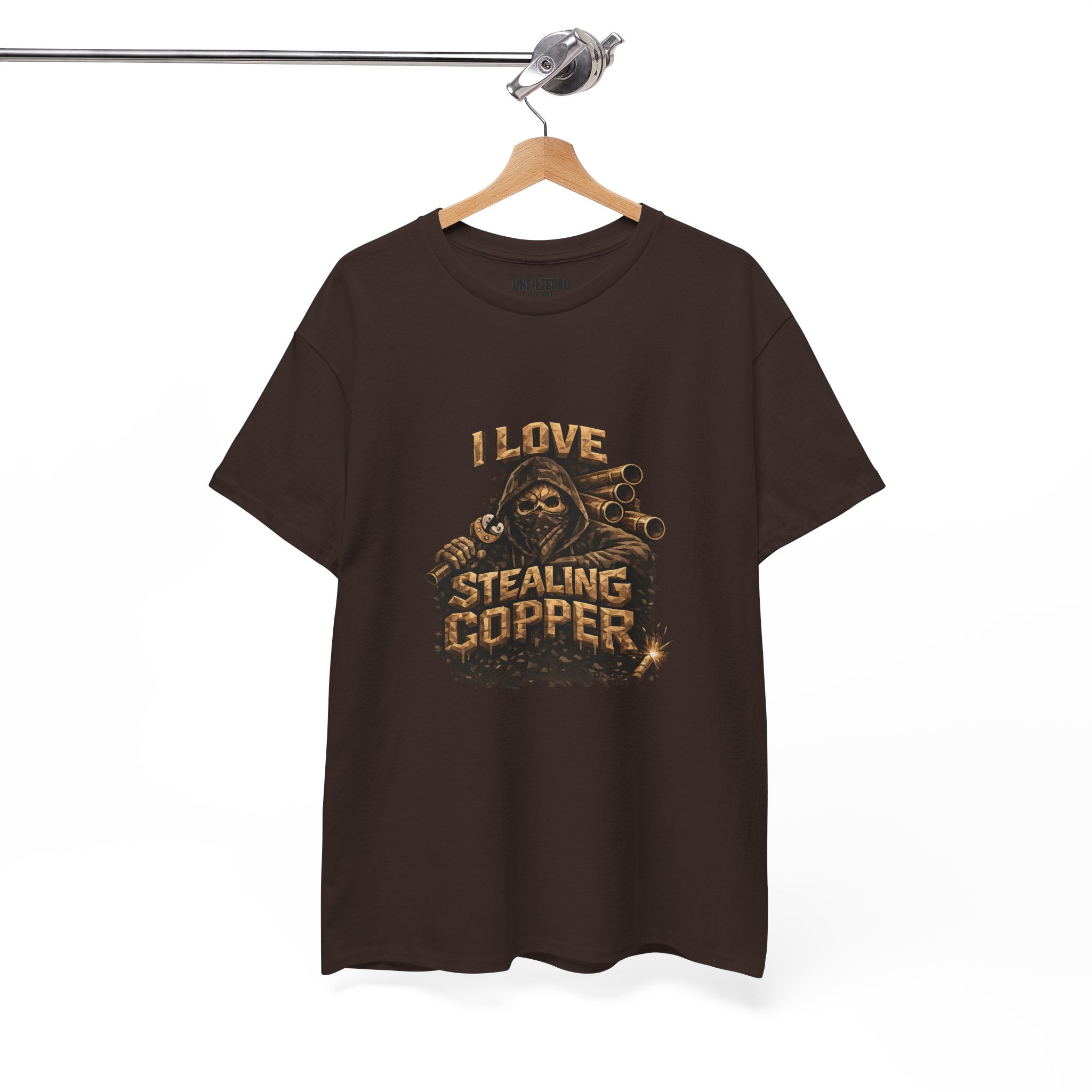 "I Love Stealing Copper" - T-Shirt