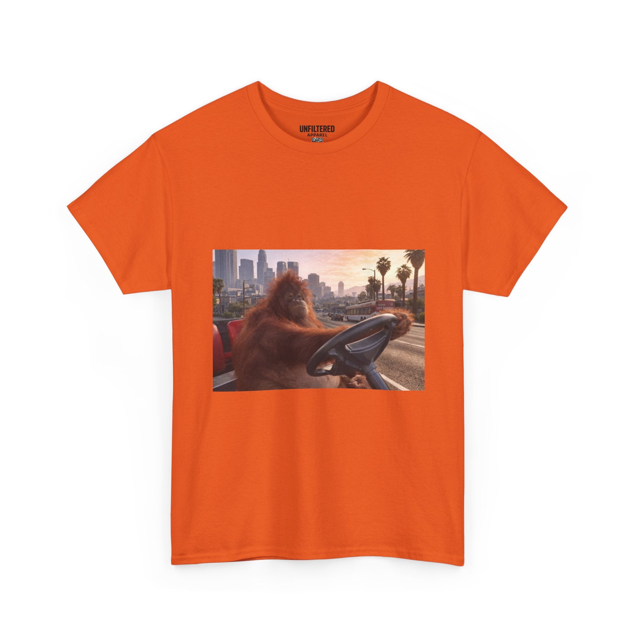 Orangutan Driving Los Santos - T-Shirt