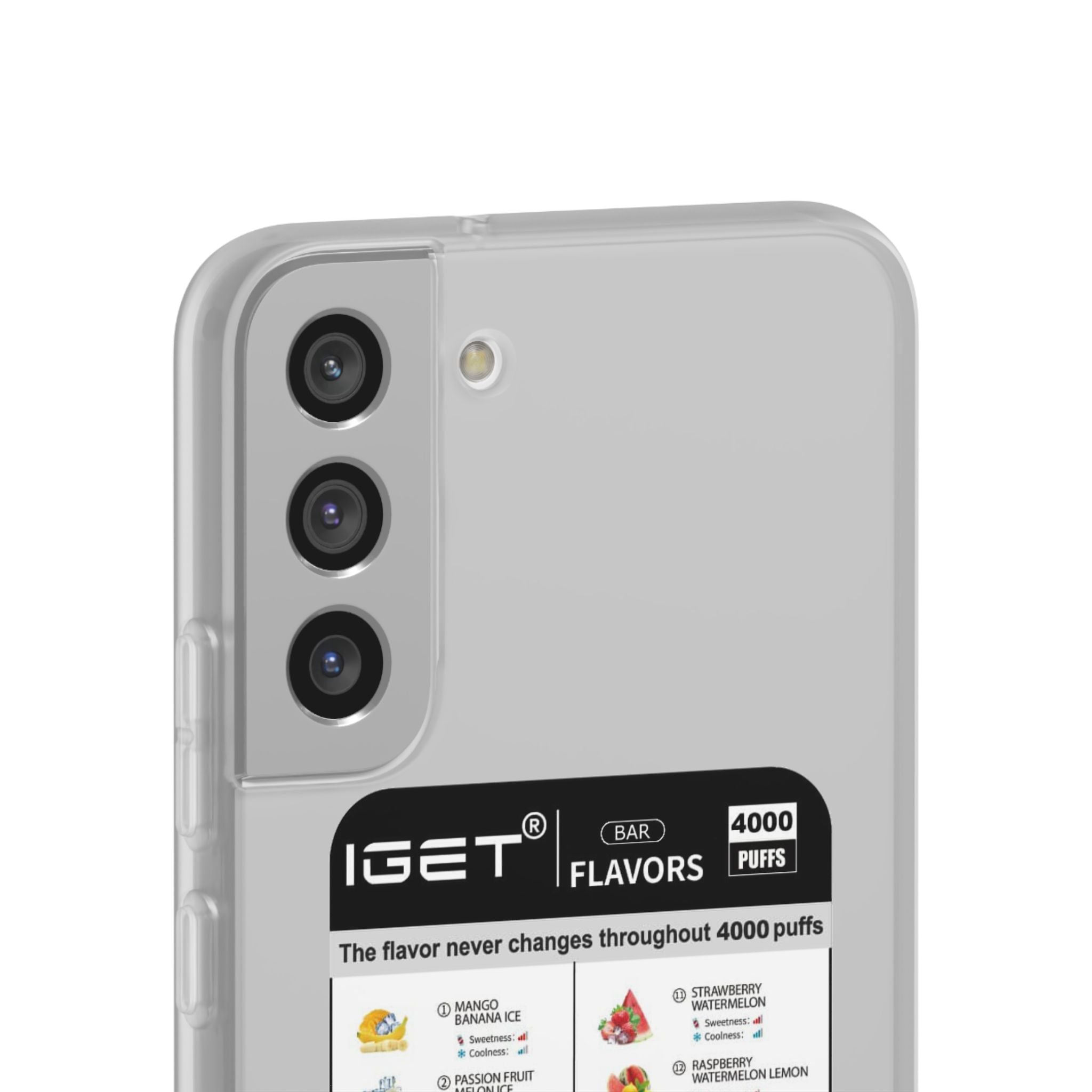 Vape Menu - Flexi Case