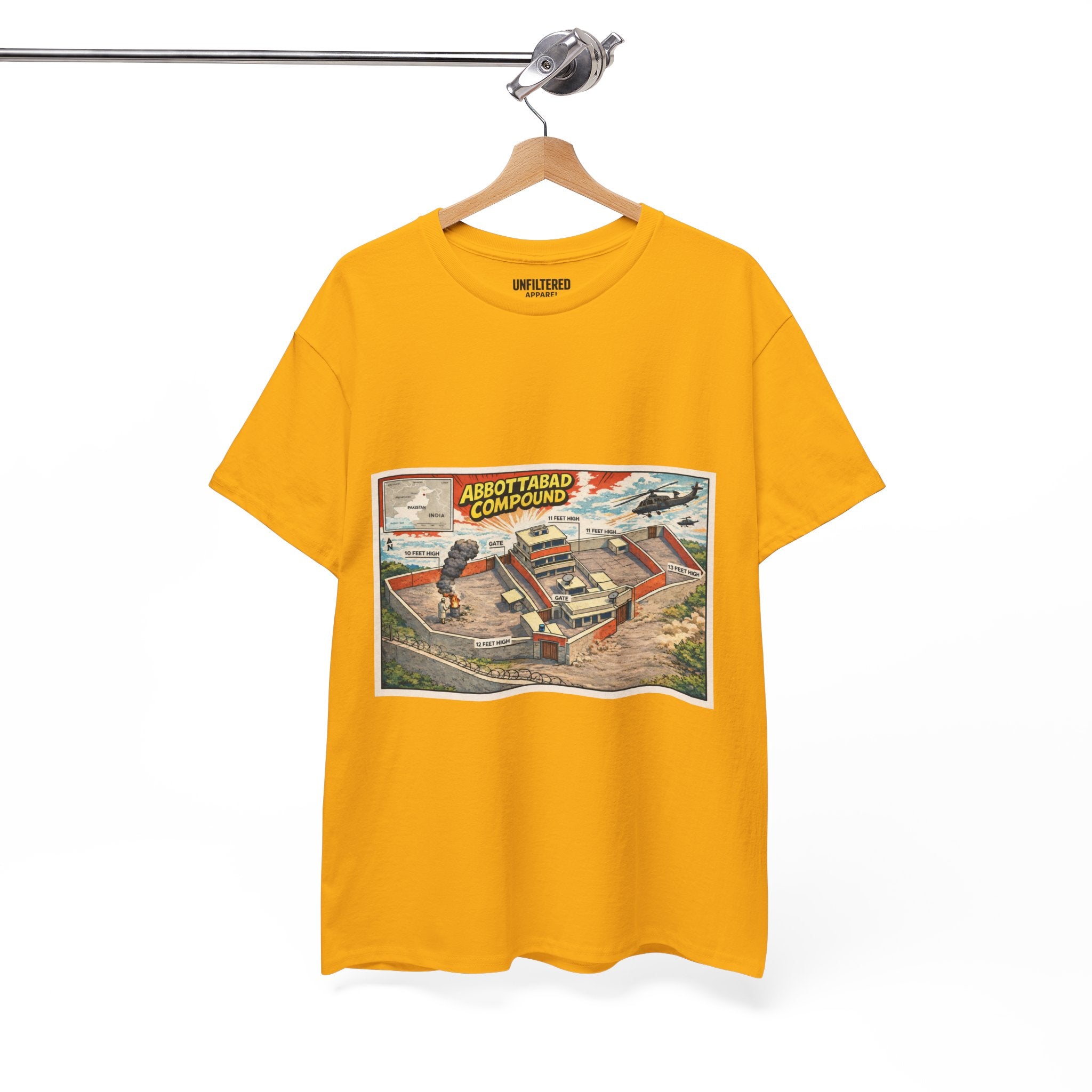 Abbottabad Compound Comic - T-Shirt