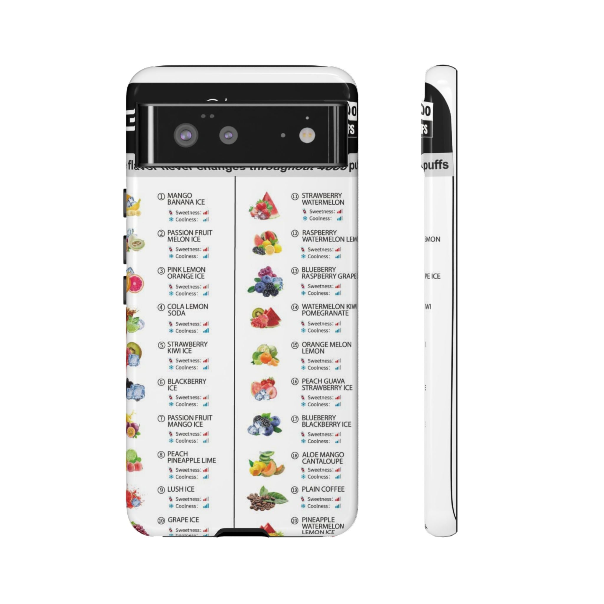 Vape Menu - Tough Case