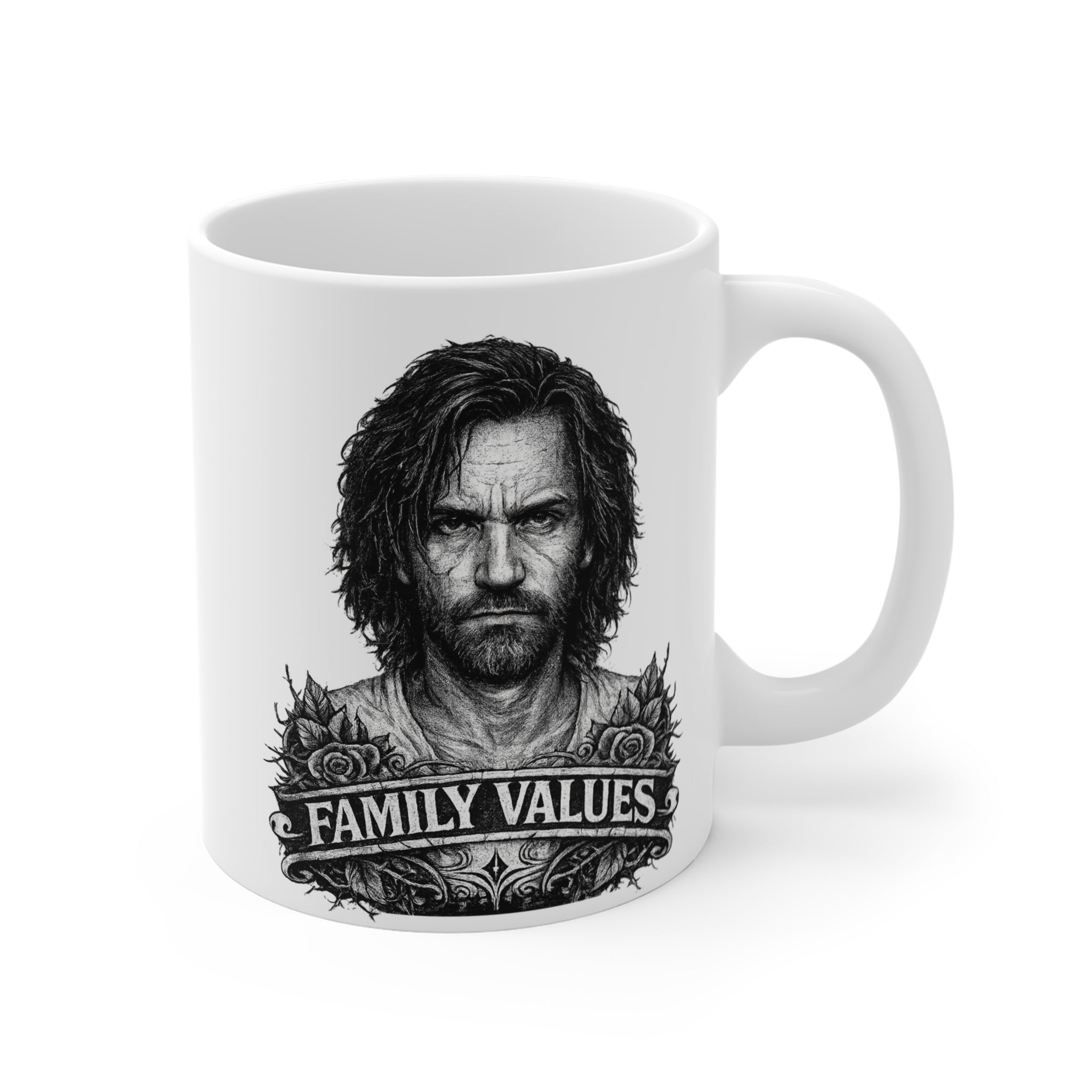 Family Values Mug — 11oz Coffee Cup