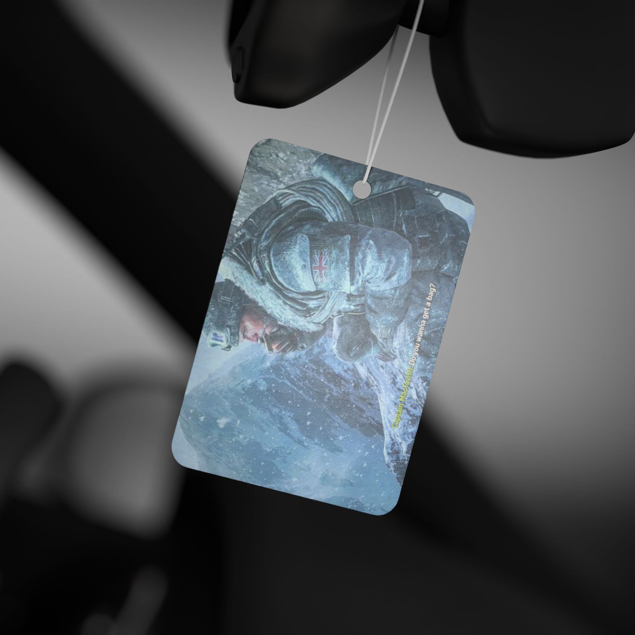 'MacTavish, Cliffhanger' -  Car Air Freshener