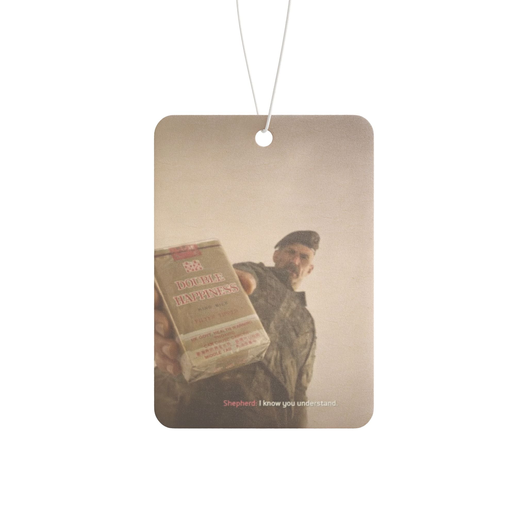 'Shepard, Double Happiness' -  Car Air Freshener