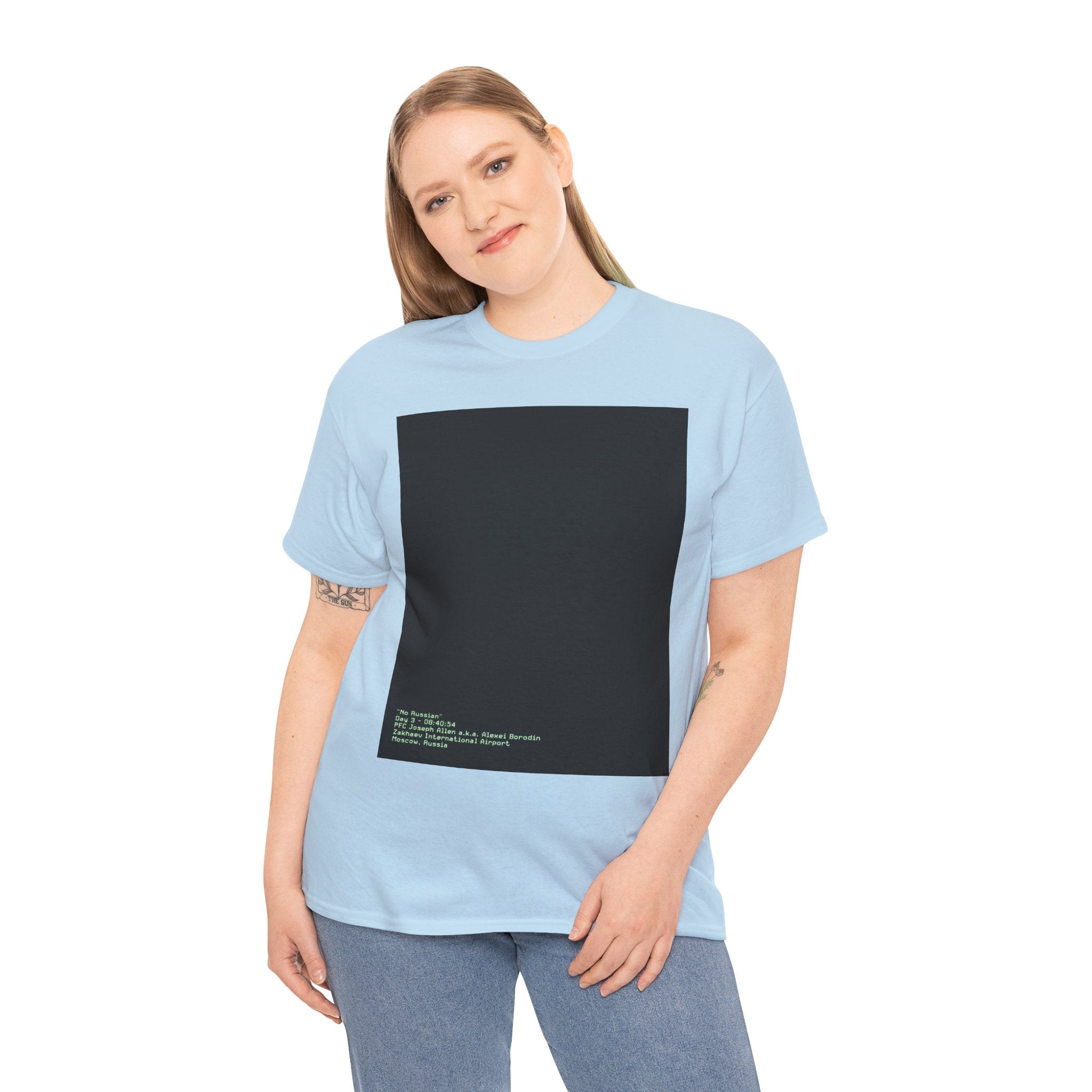 "No Russian" - T-Shirt