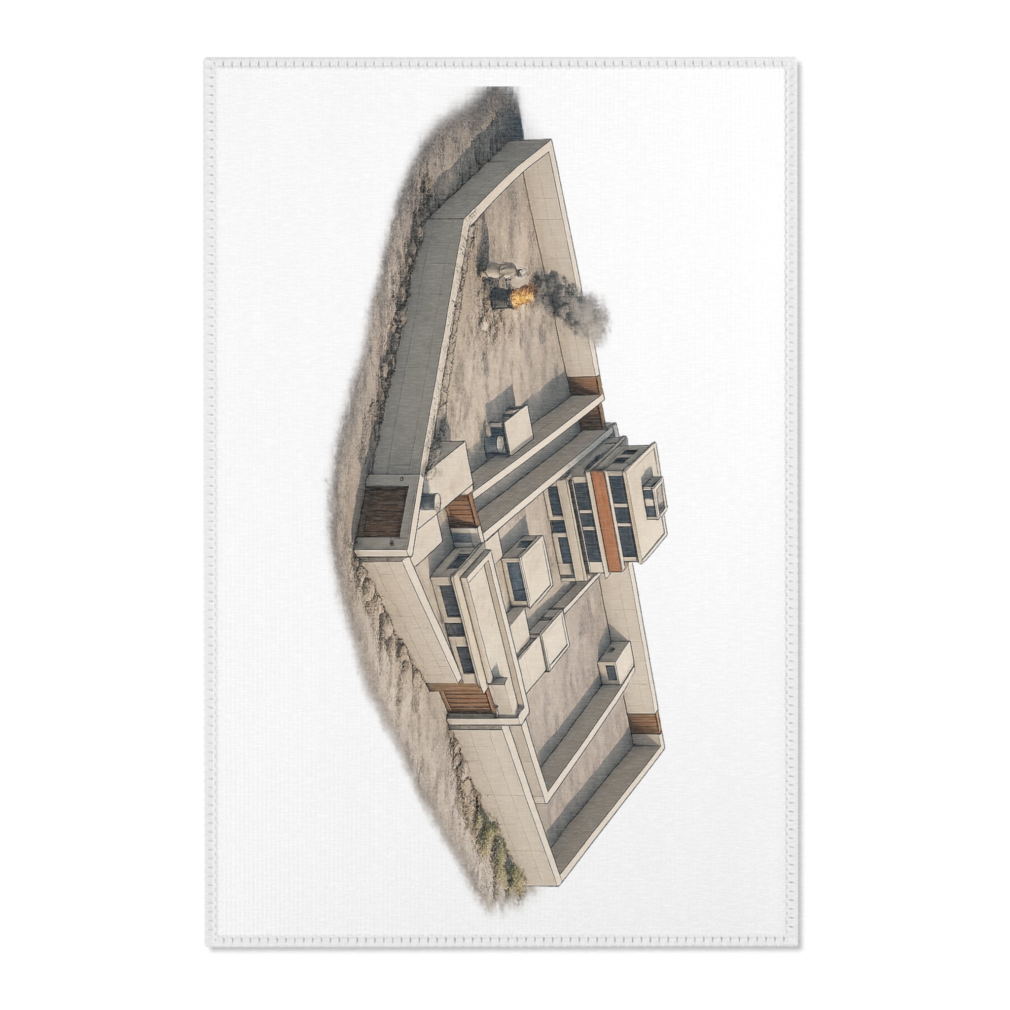 Abbottabad Illustration Rug