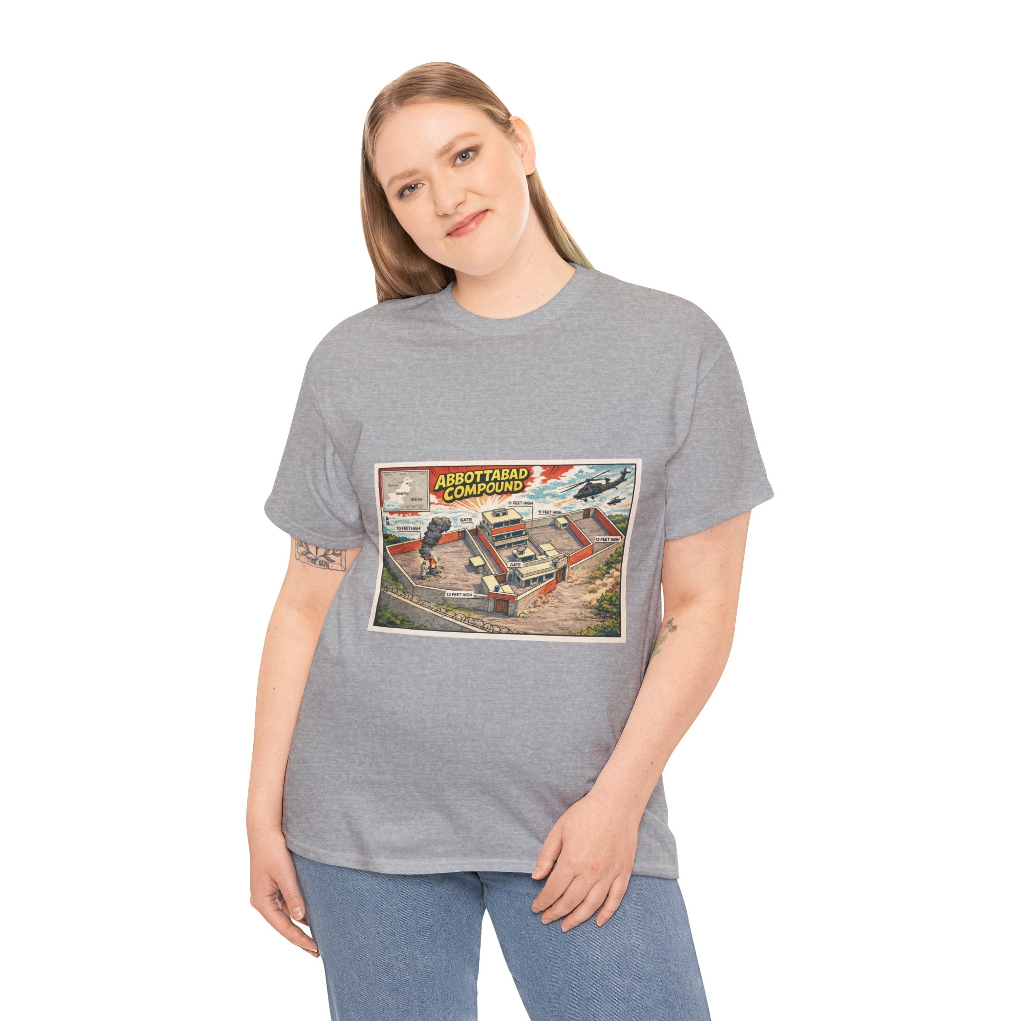 Abbottabad Compound Comic - T-Shirt