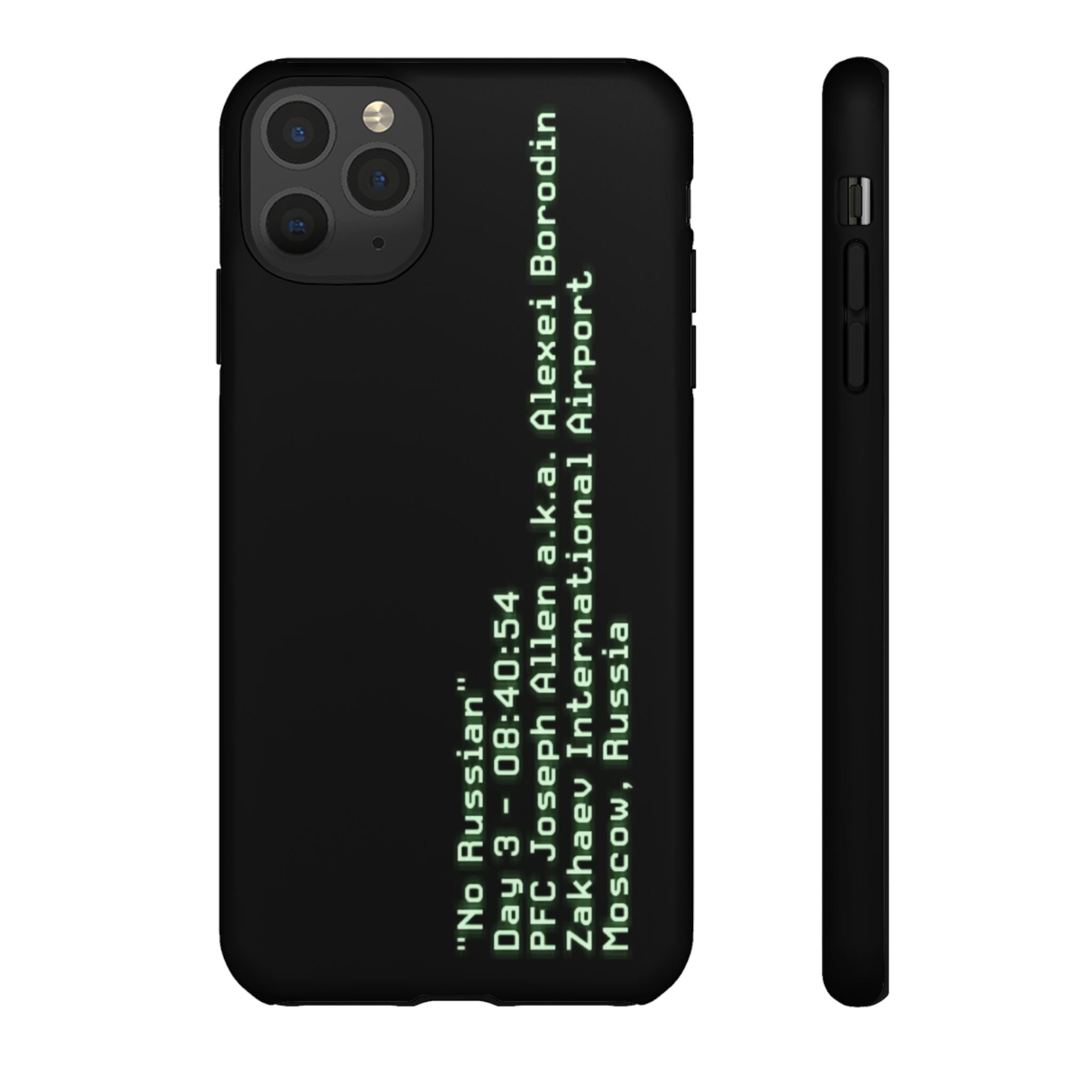 'No Russian' - Tough Case