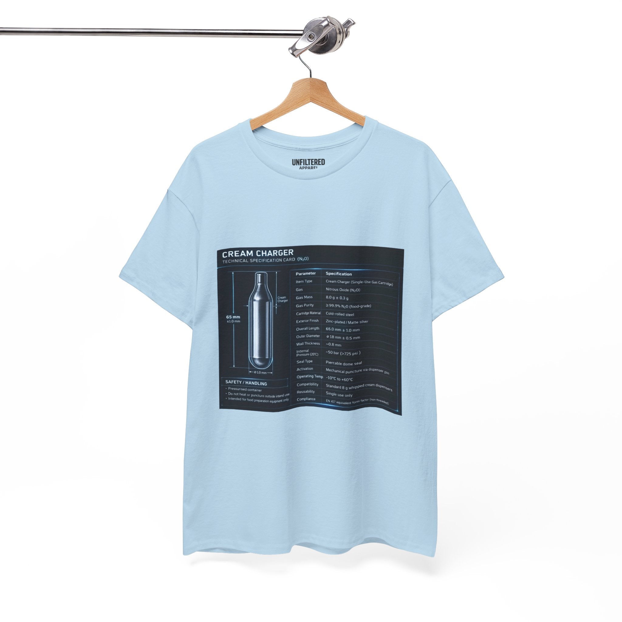 Creme Charger Blueprint - T-Shirt