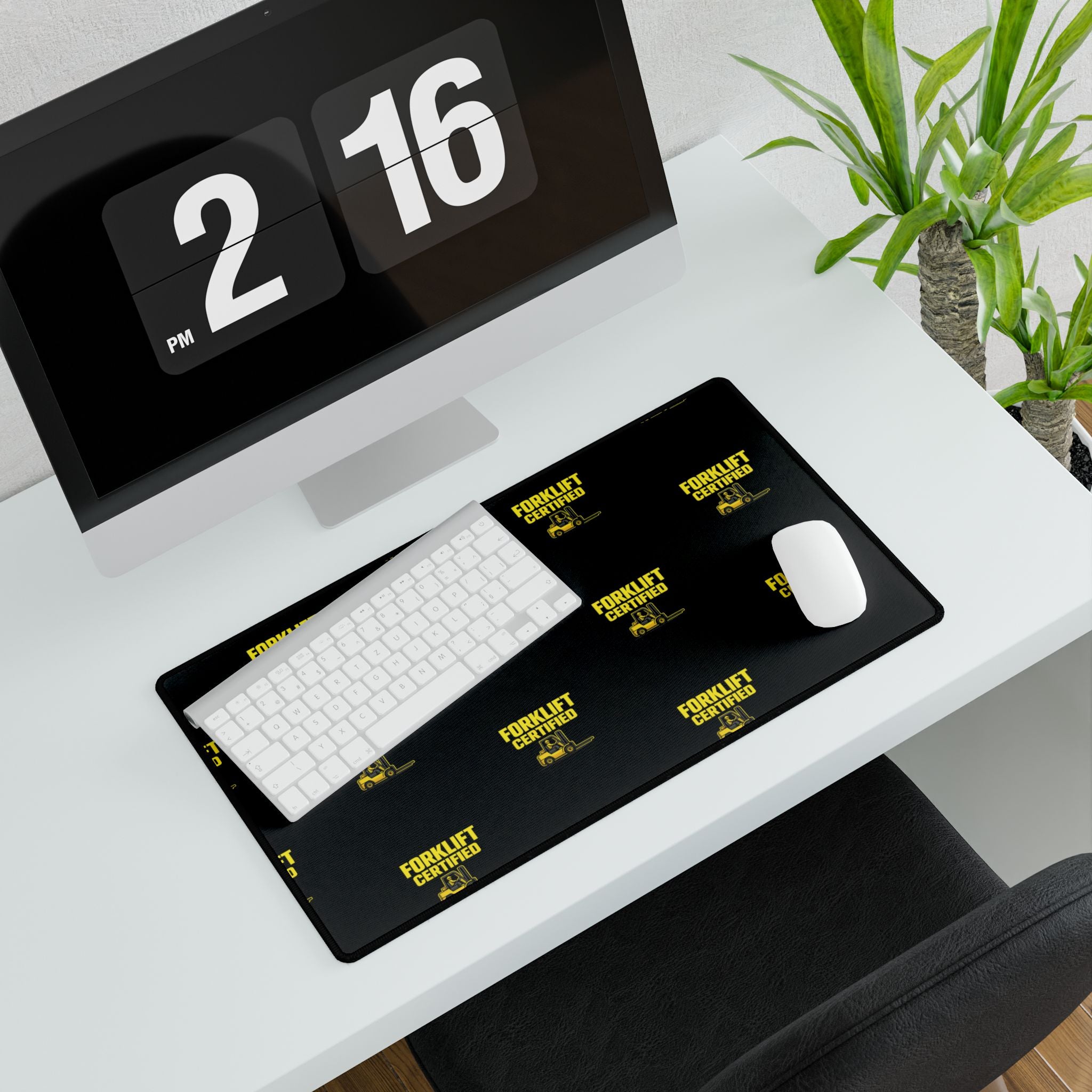 Forklift Certified Collage Mousepad