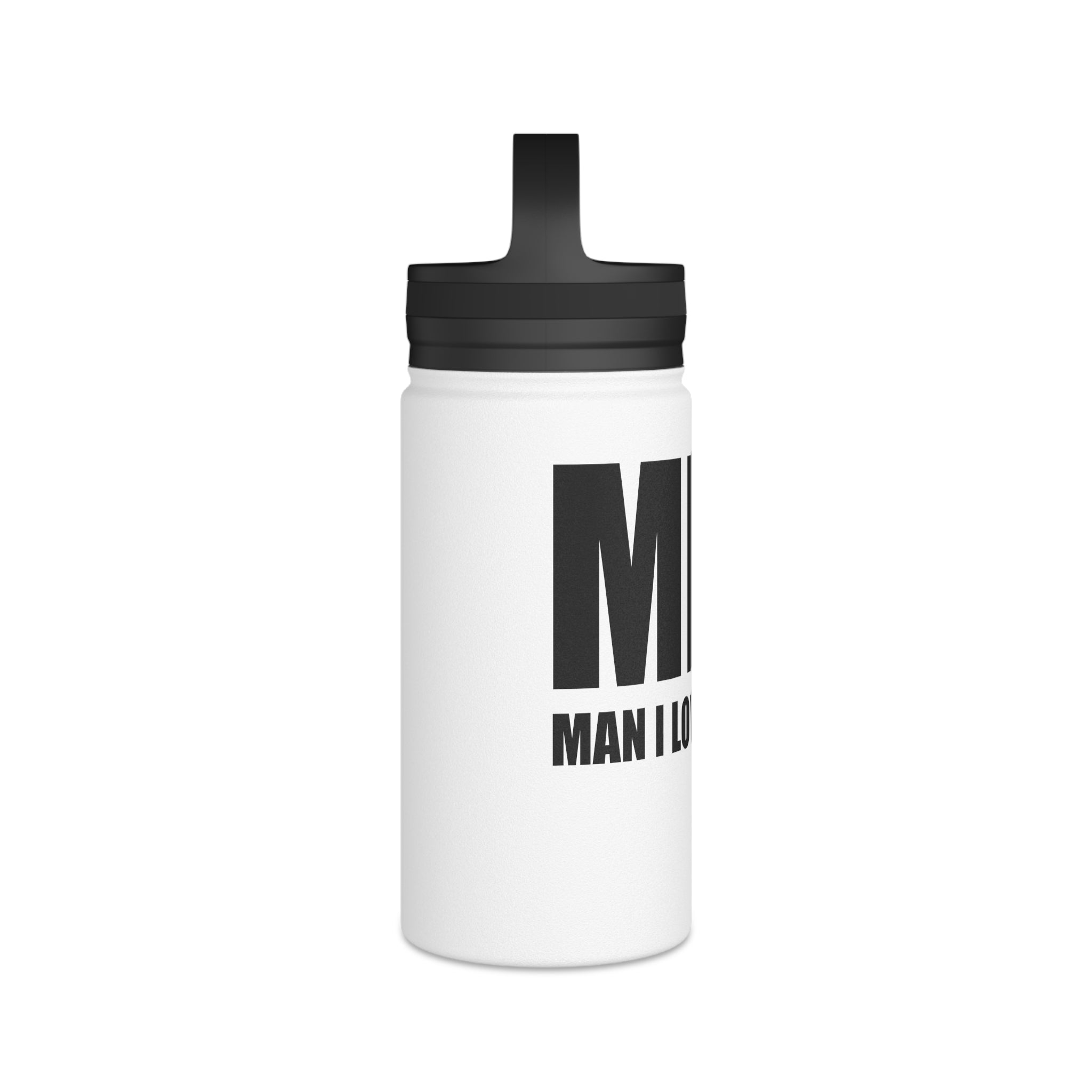 'Man I Love Fishing' Stainless Steel Bottle