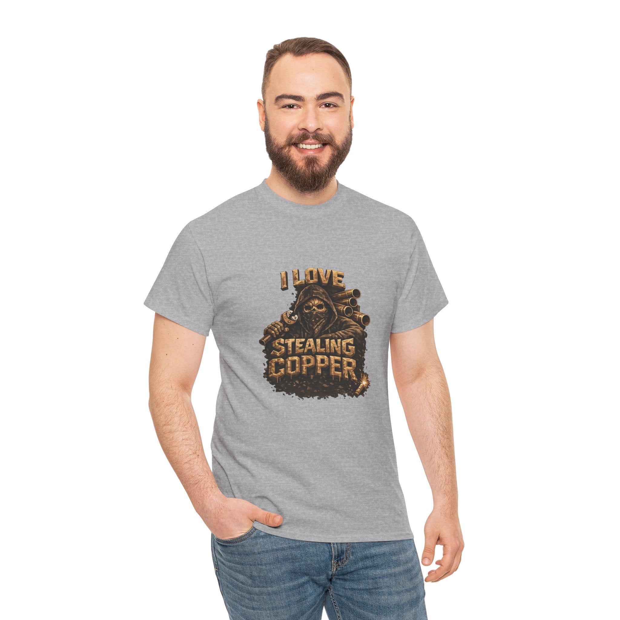 "I Love Stealing Copper" - T-Shirt
