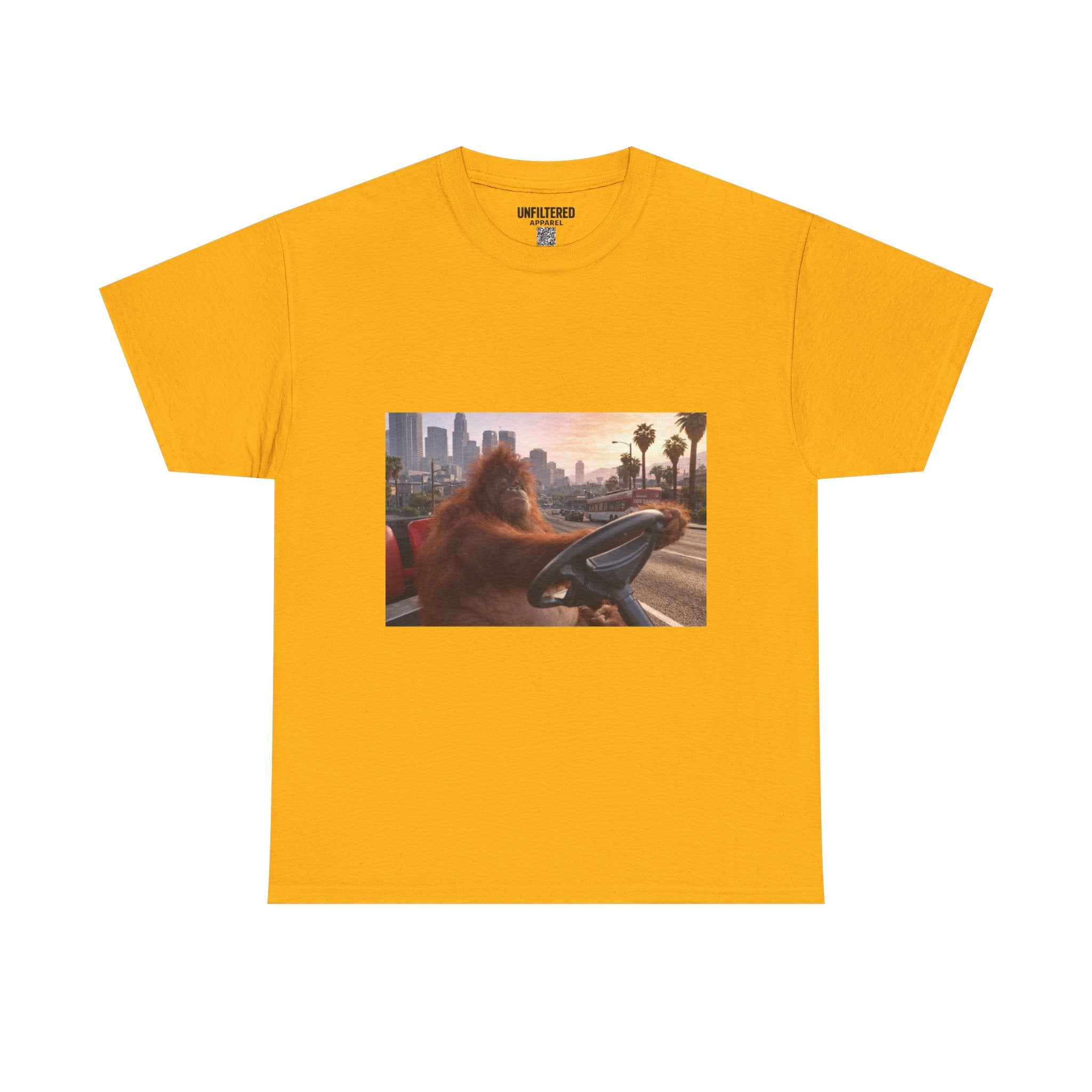 Orangutan Driving Los Santos - T-Shirt