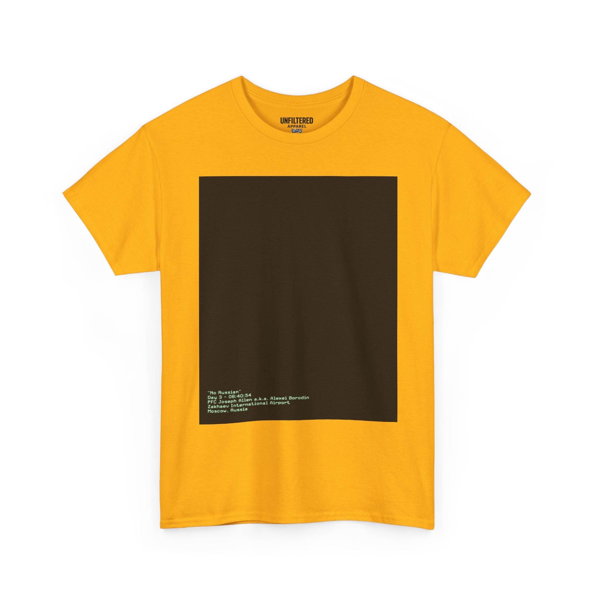 "No Russian" - T-Shirt