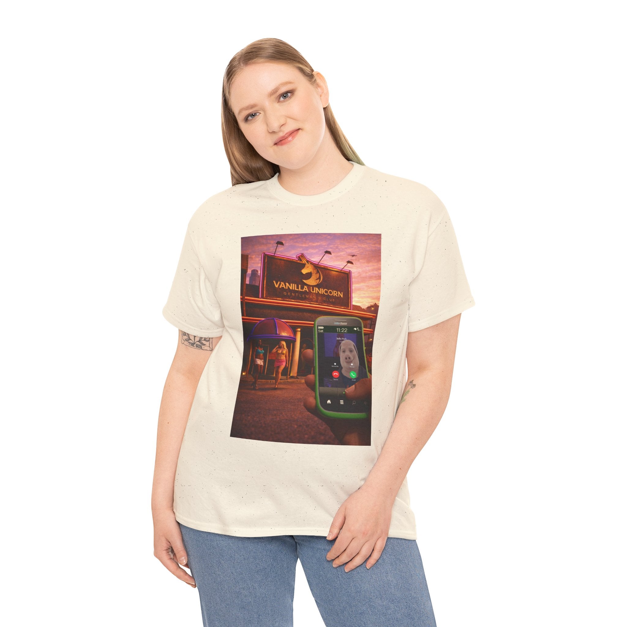 John Pork Vanilla Unicorn - T-Shirt