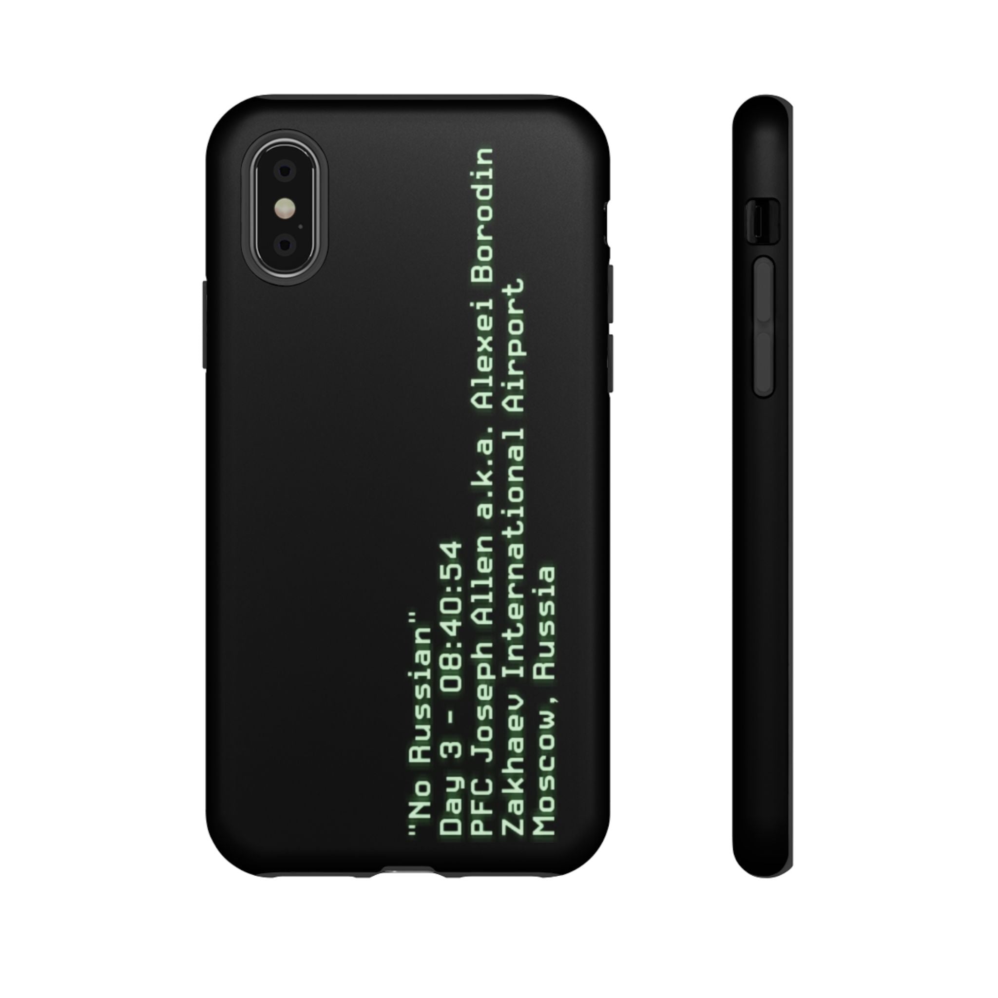 'No Russian' - Tough Case