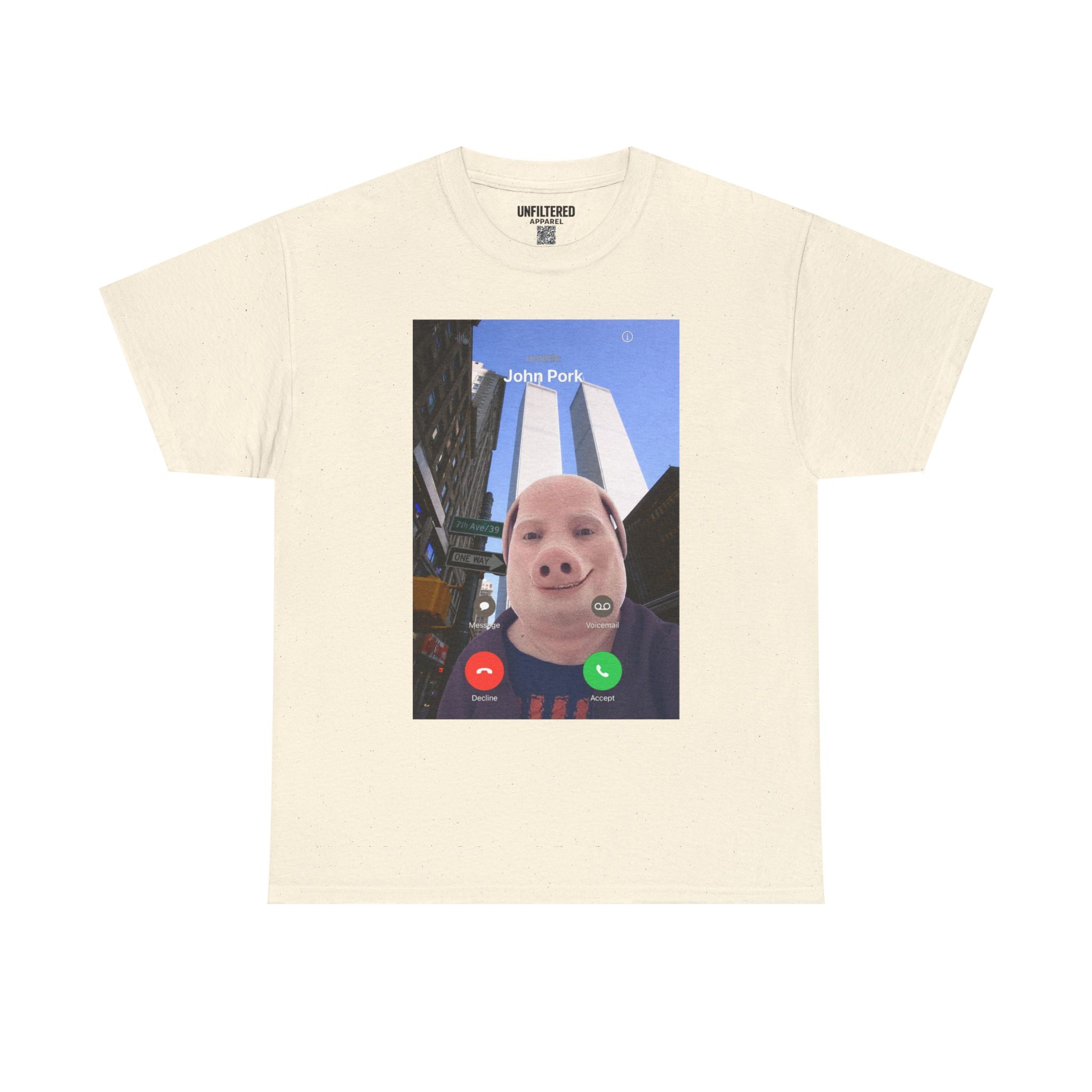 John Pork in New York - T-Shirt