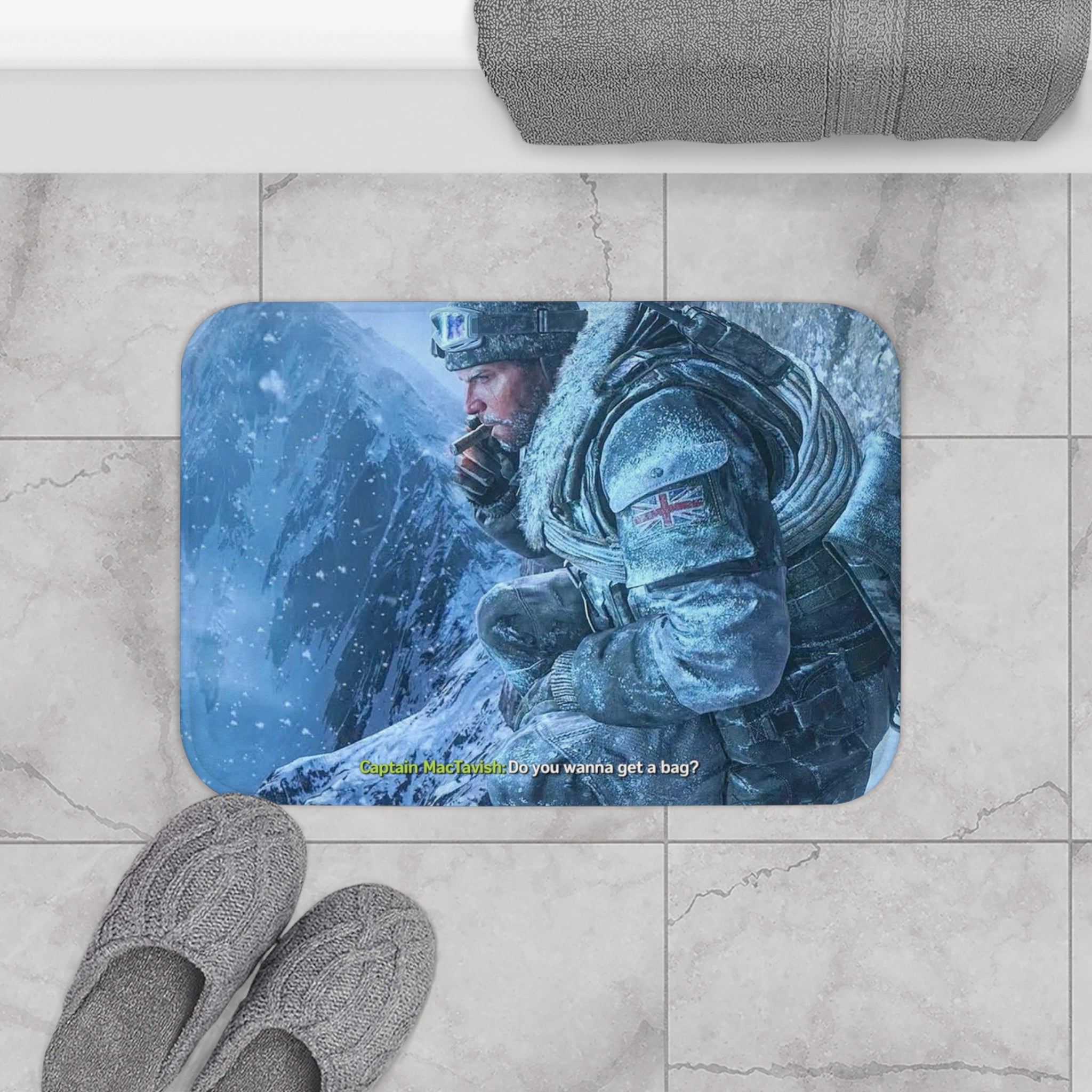 MacTavish Cliffhanger - Bathmat