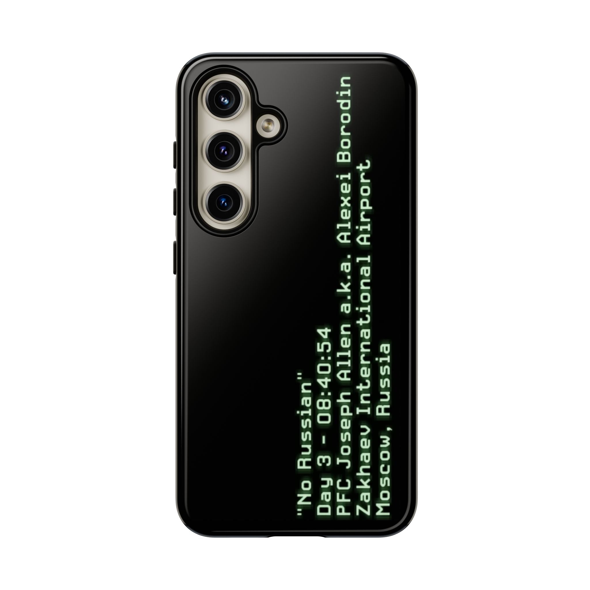 'No Russian' - Tough Case