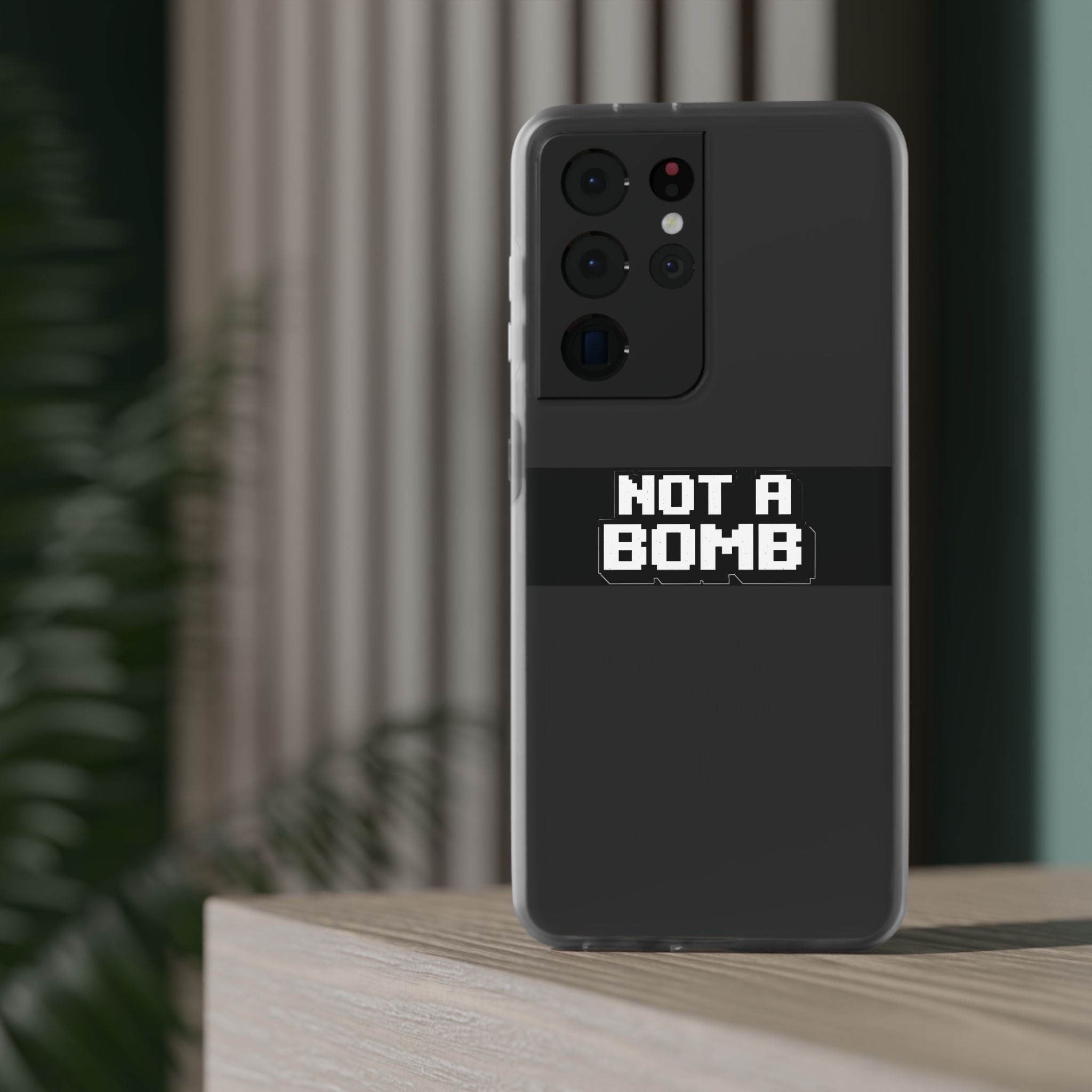 'Not a Bomb' - Flexi Case