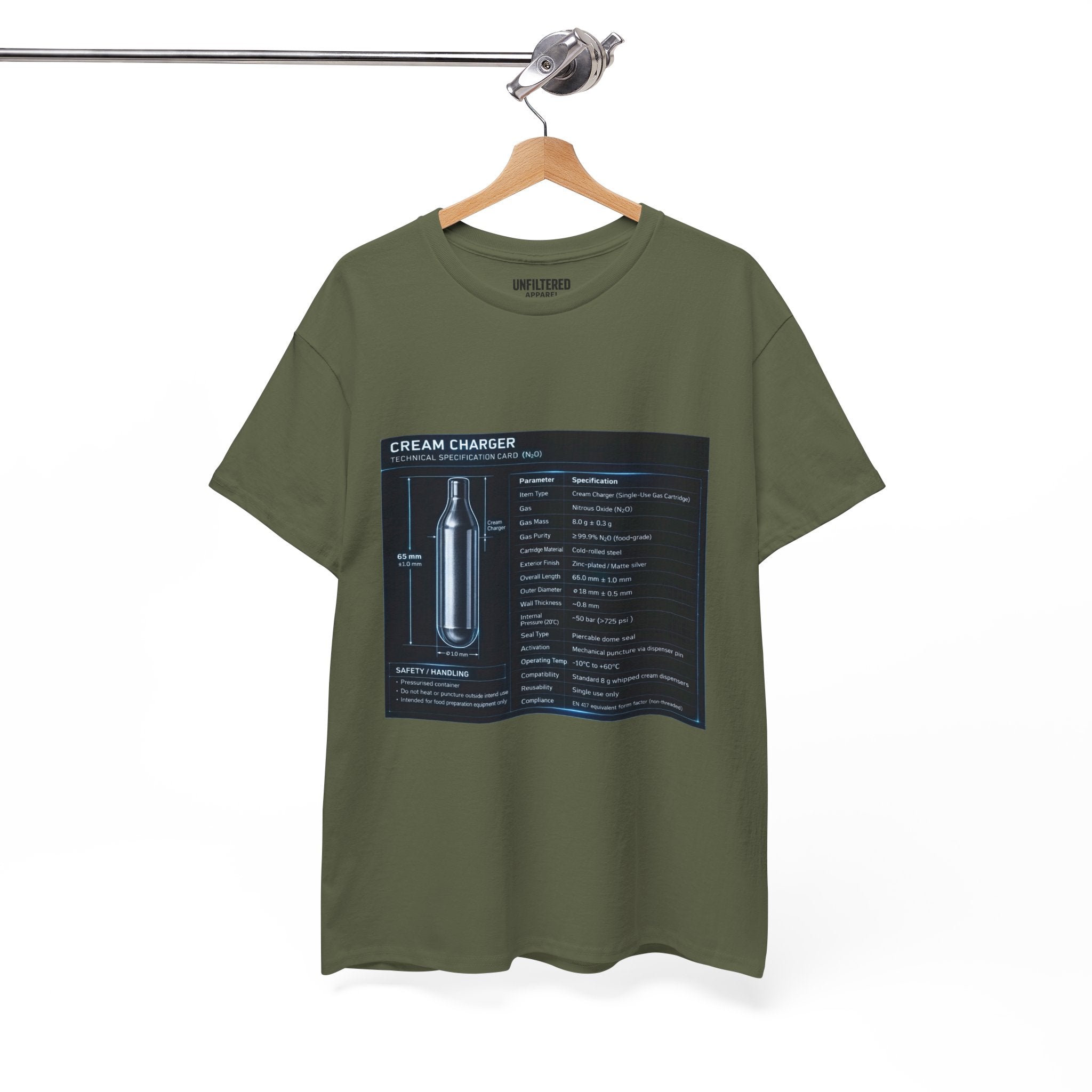 Creme Charger Blueprint - T-Shirt
