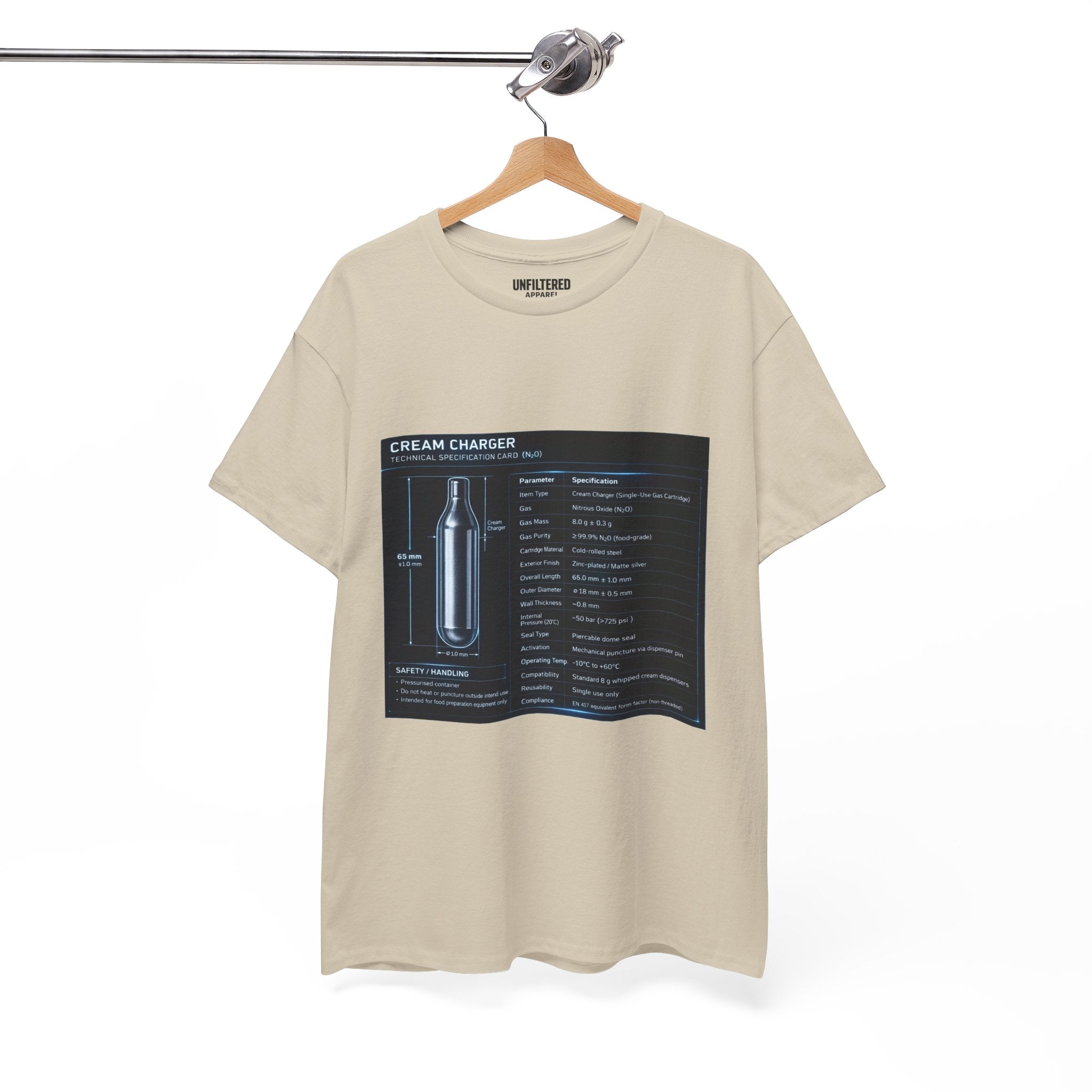 Creme Charger Blueprint - T-Shirt