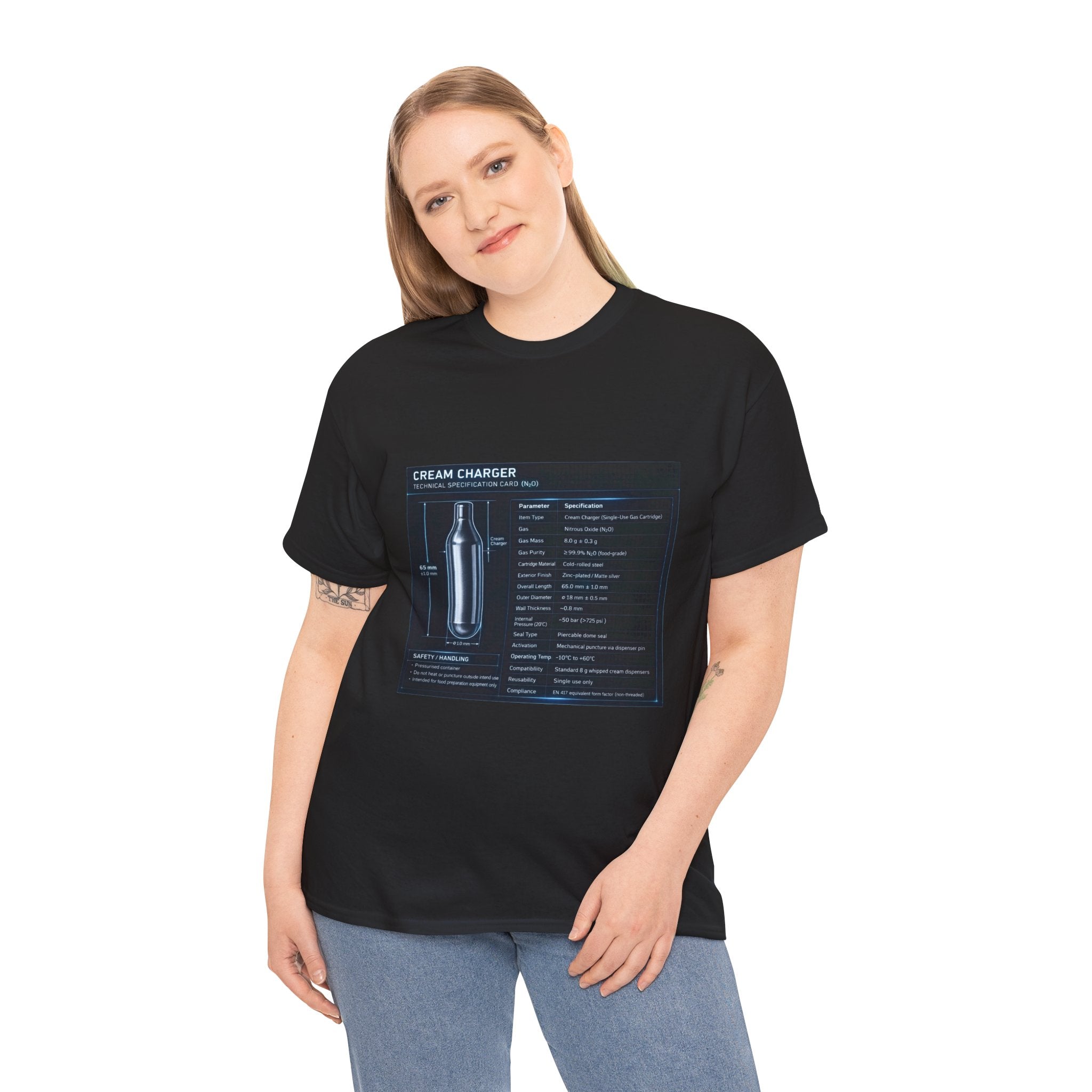 Creme Charger Blueprint - T-Shirt