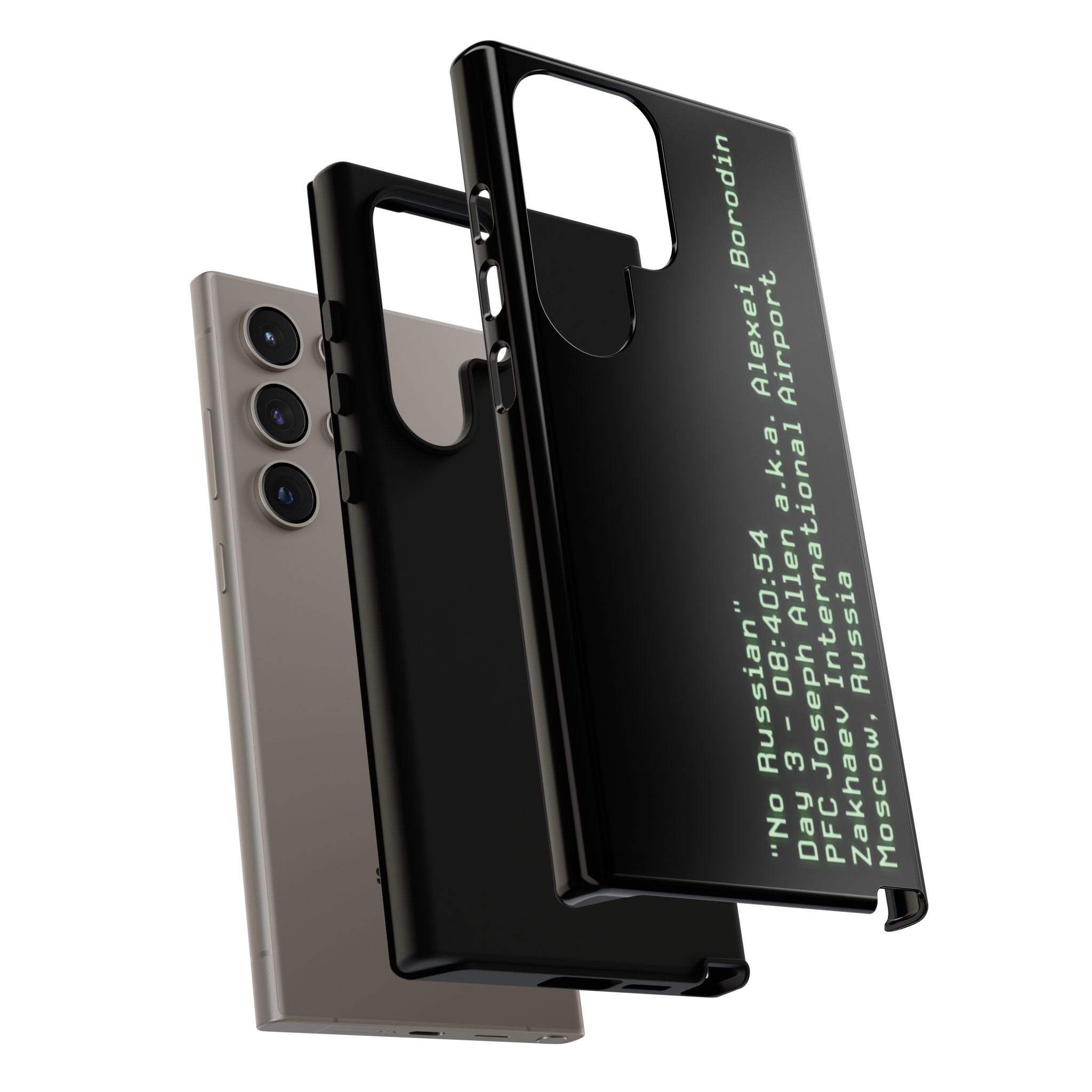 'No Russian' - Tough Case