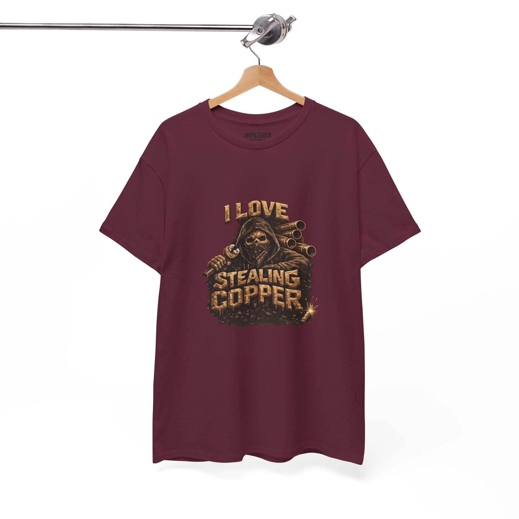 "I Love Stealing Copper" - T-Shirt