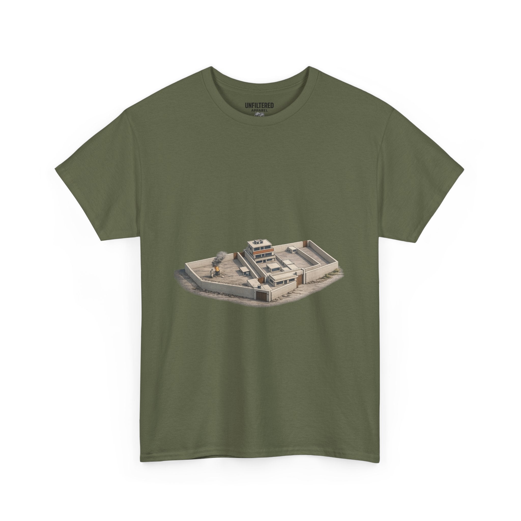 Abbottabad Compound Illustration - T-Shirt