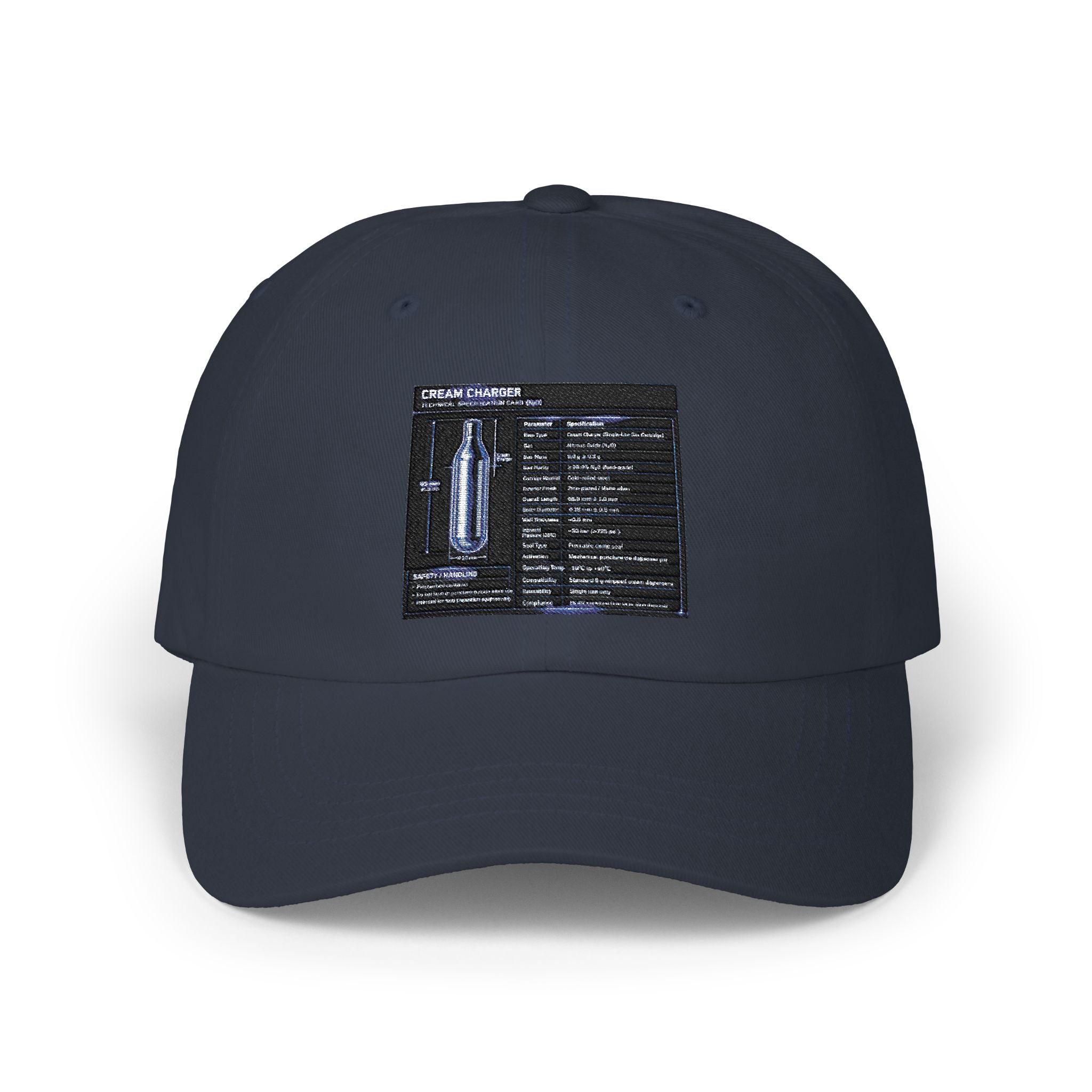 Cream Charger Blueprint - Hat