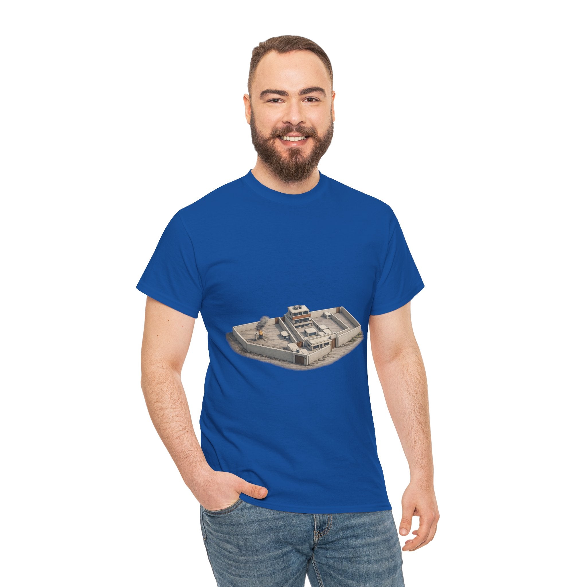 Abbottabad Compound Illustration - T-Shirt