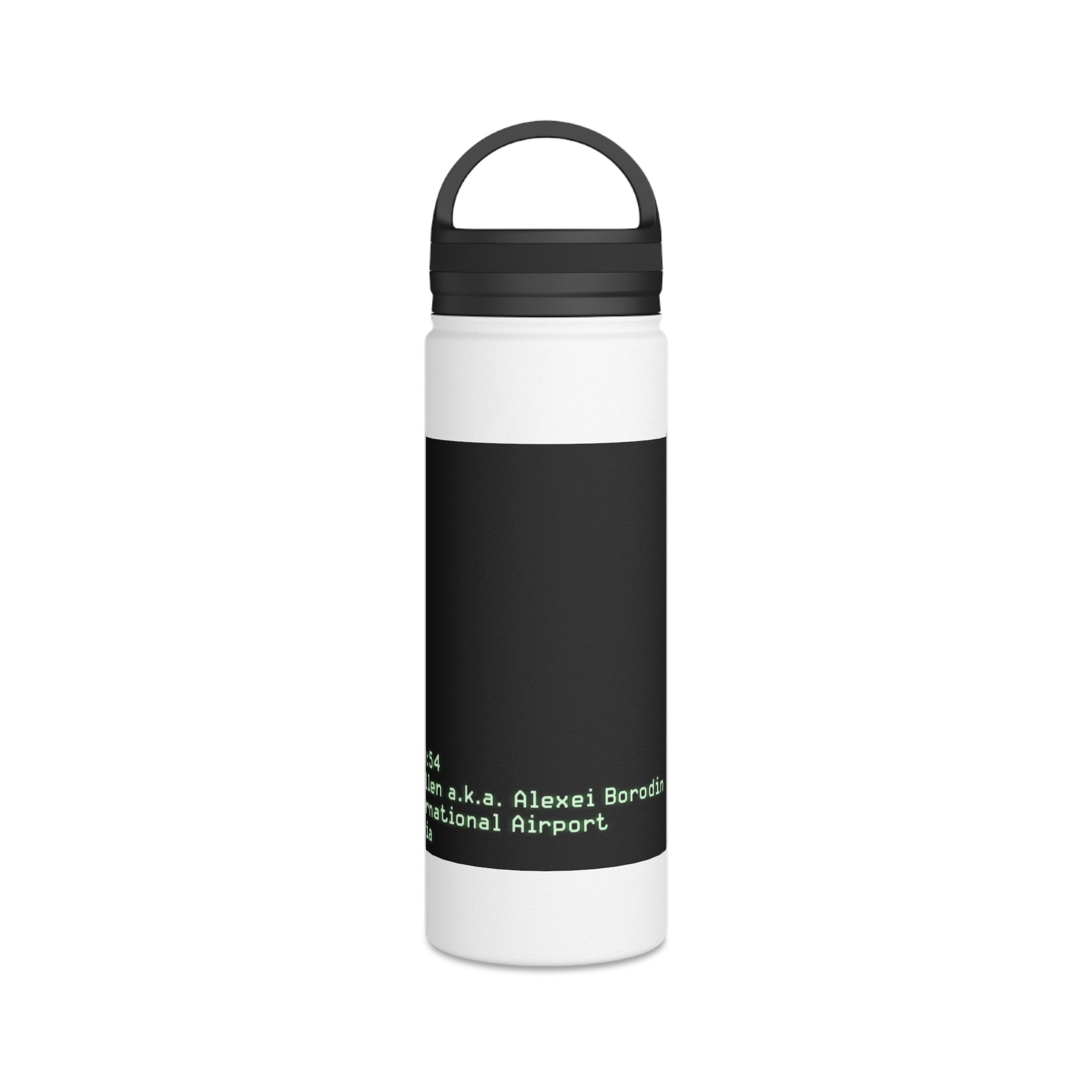 No Russian Stainless Steel Bottle