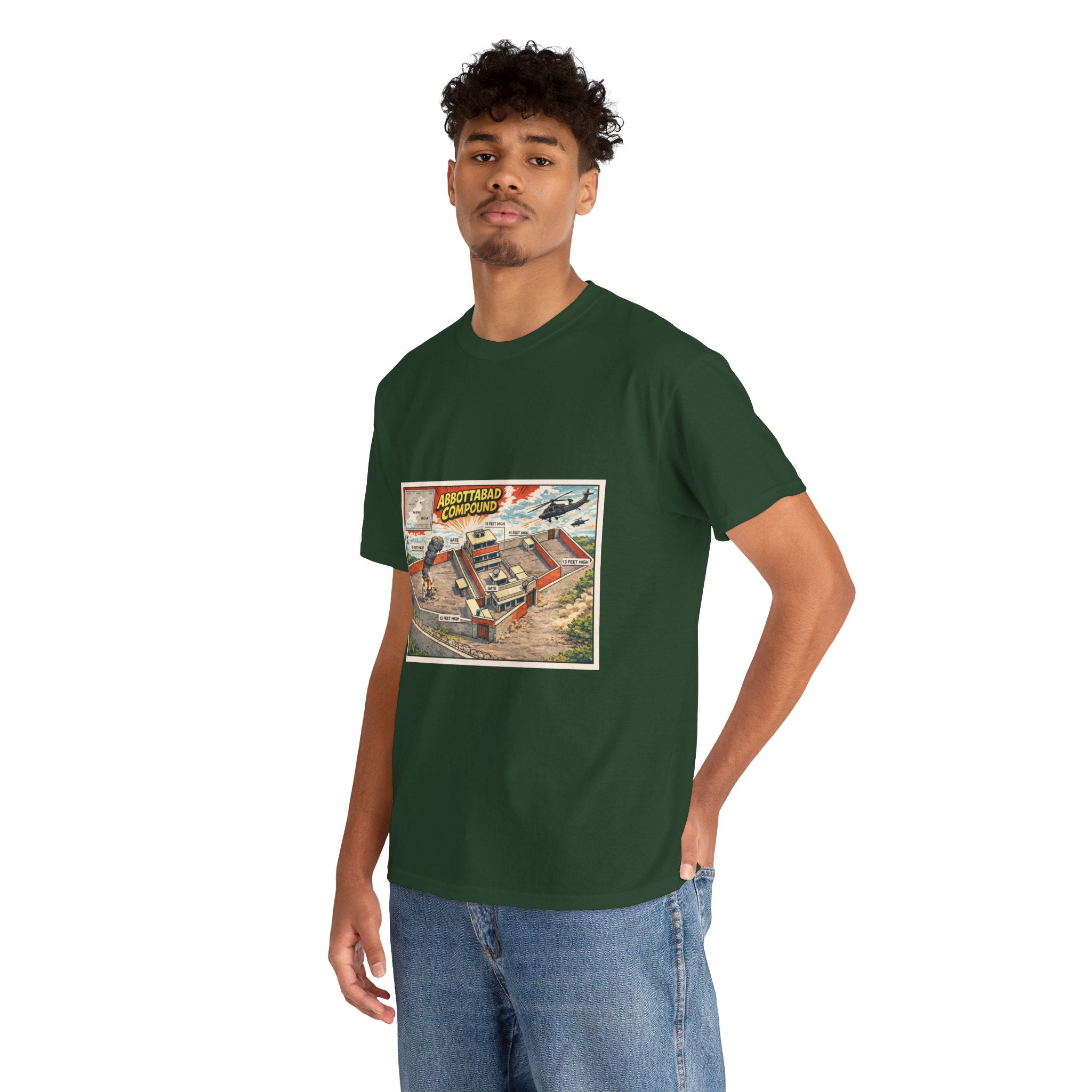 Abbottabad Compound Comic - T-Shirt