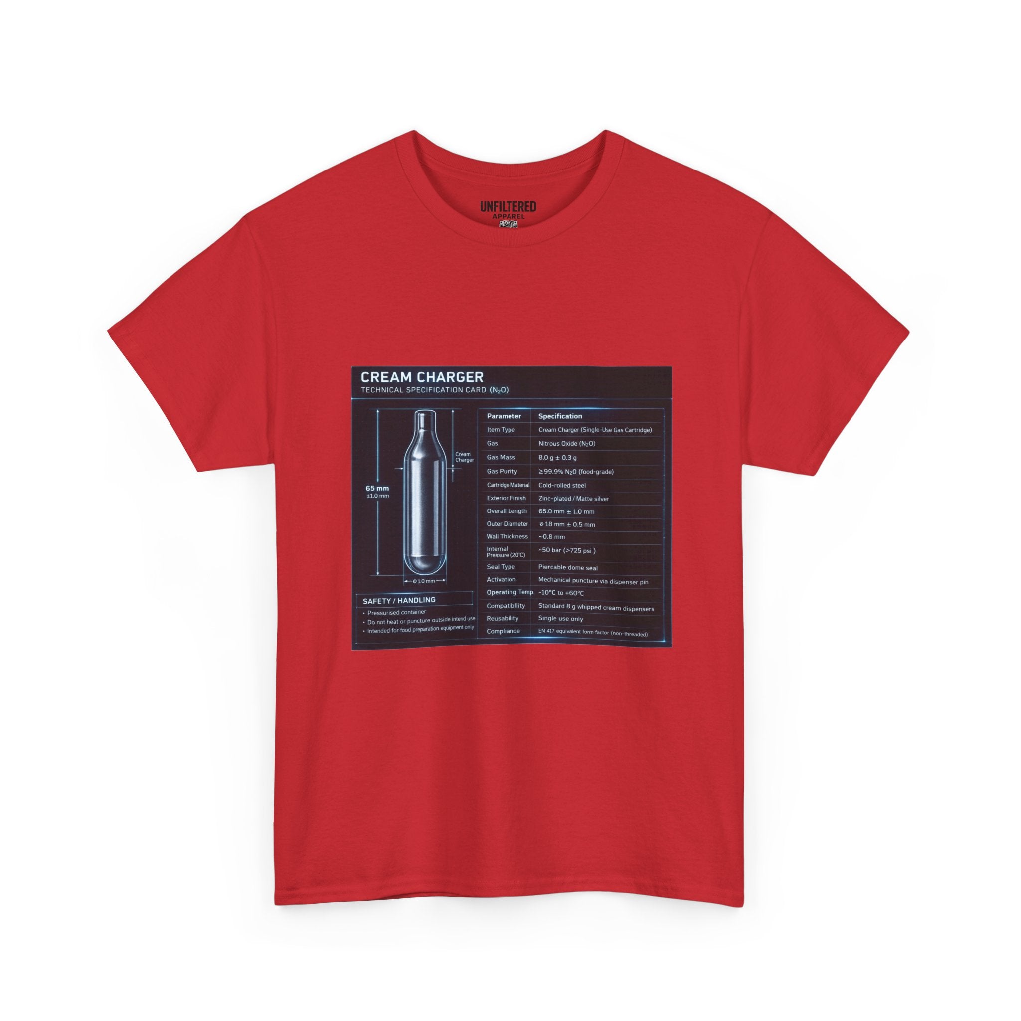Creme Charger Blueprint - T-Shirt