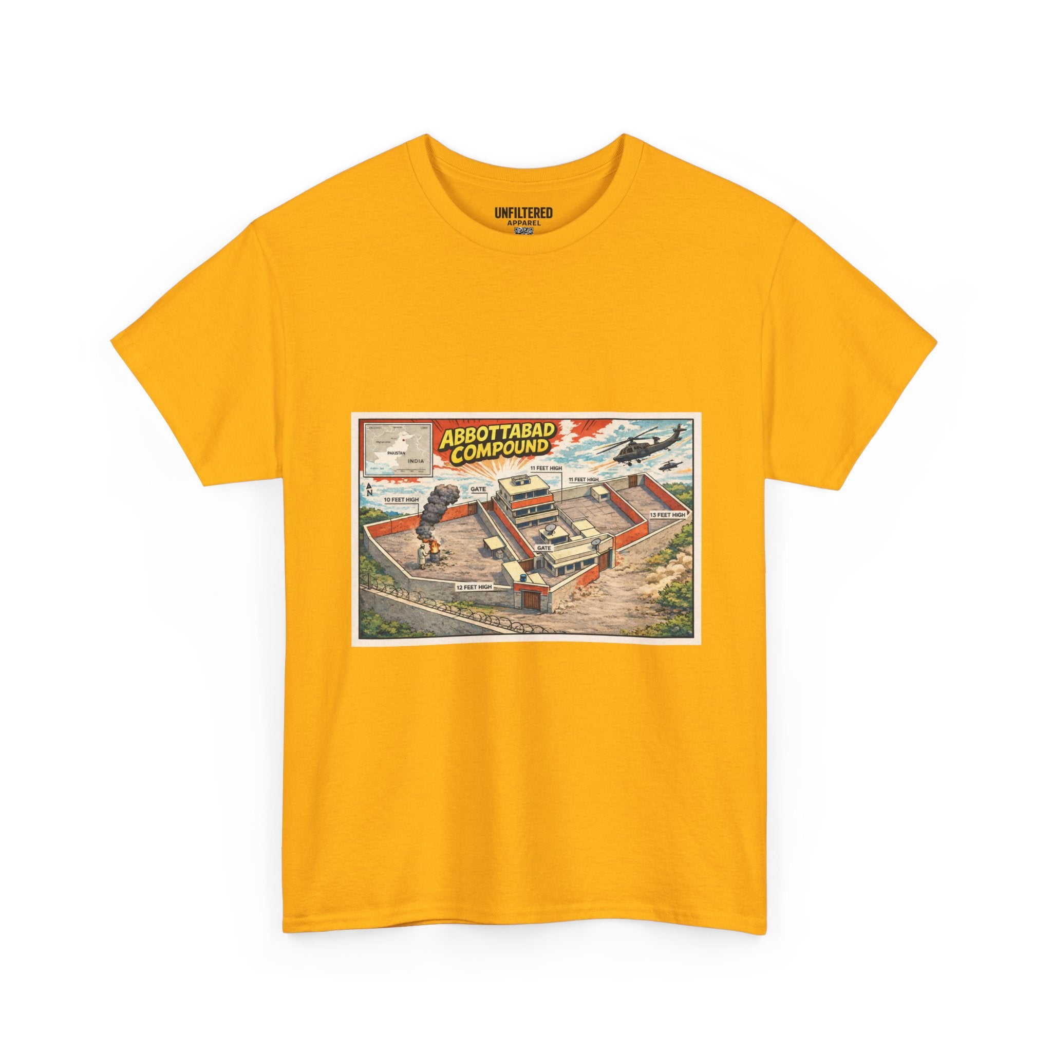 Abbottabad Compound Comic - T-Shirt