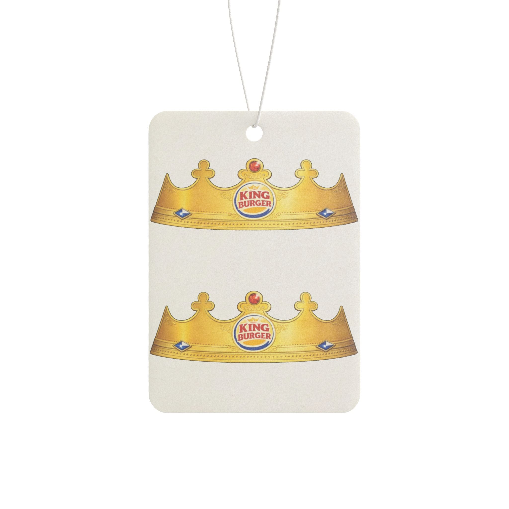 'King Burger' -  Car Air Freshener
