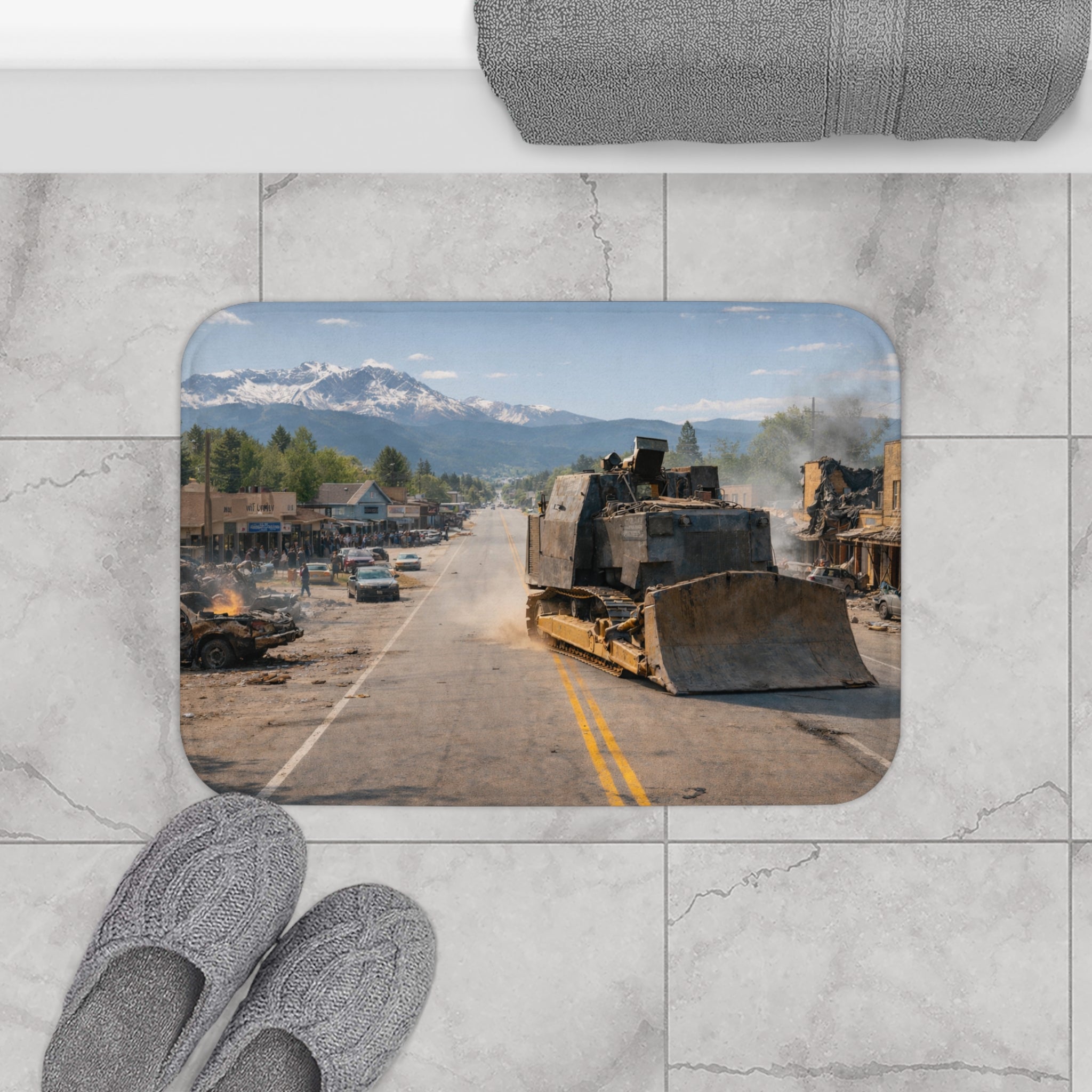 Scenic Killdozer - Bathmat