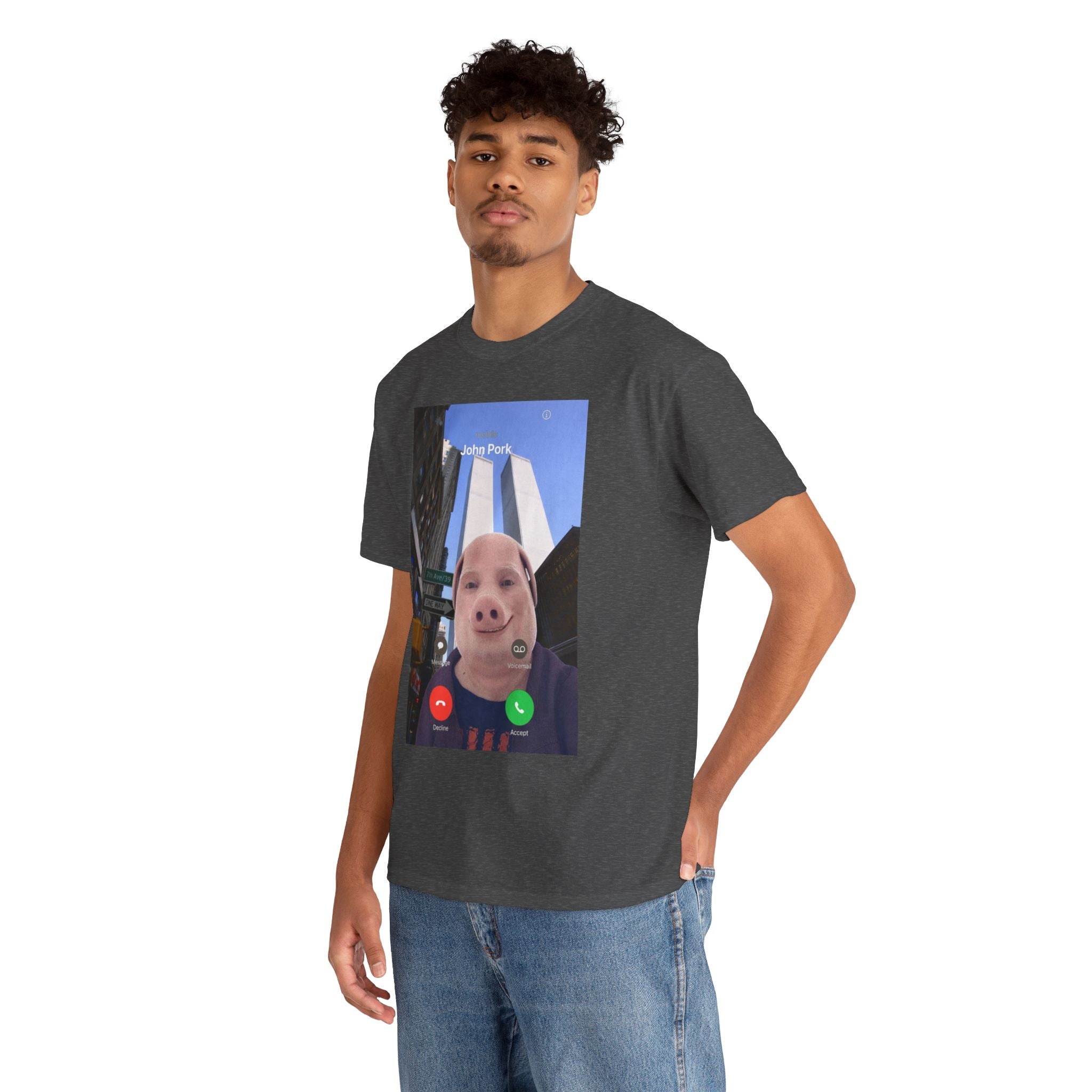 John Pork in New York - T-Shirt