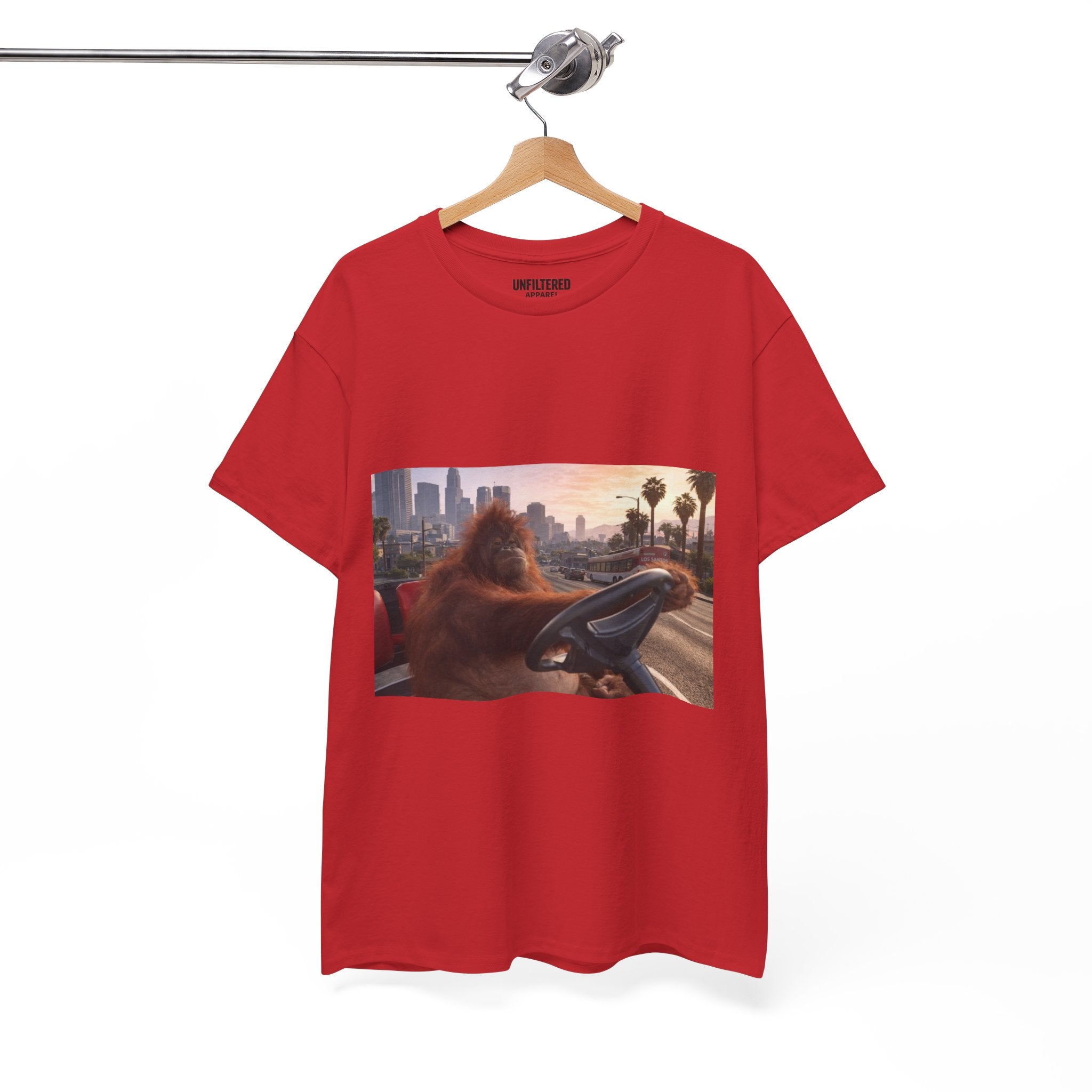 Orangutan Driving Los Santos - T-Shirt